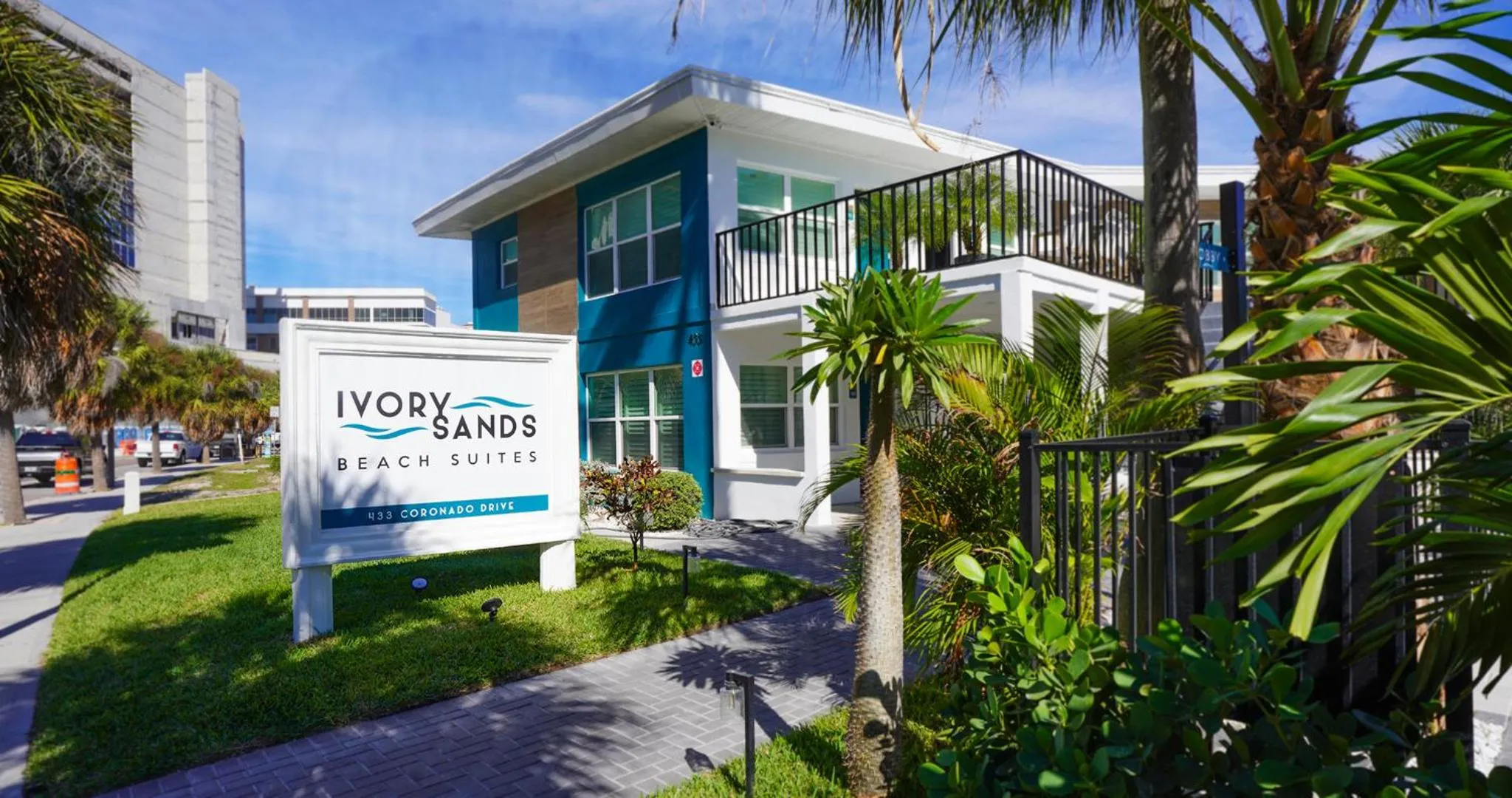 Property building in Ivory Sands Beach Suites