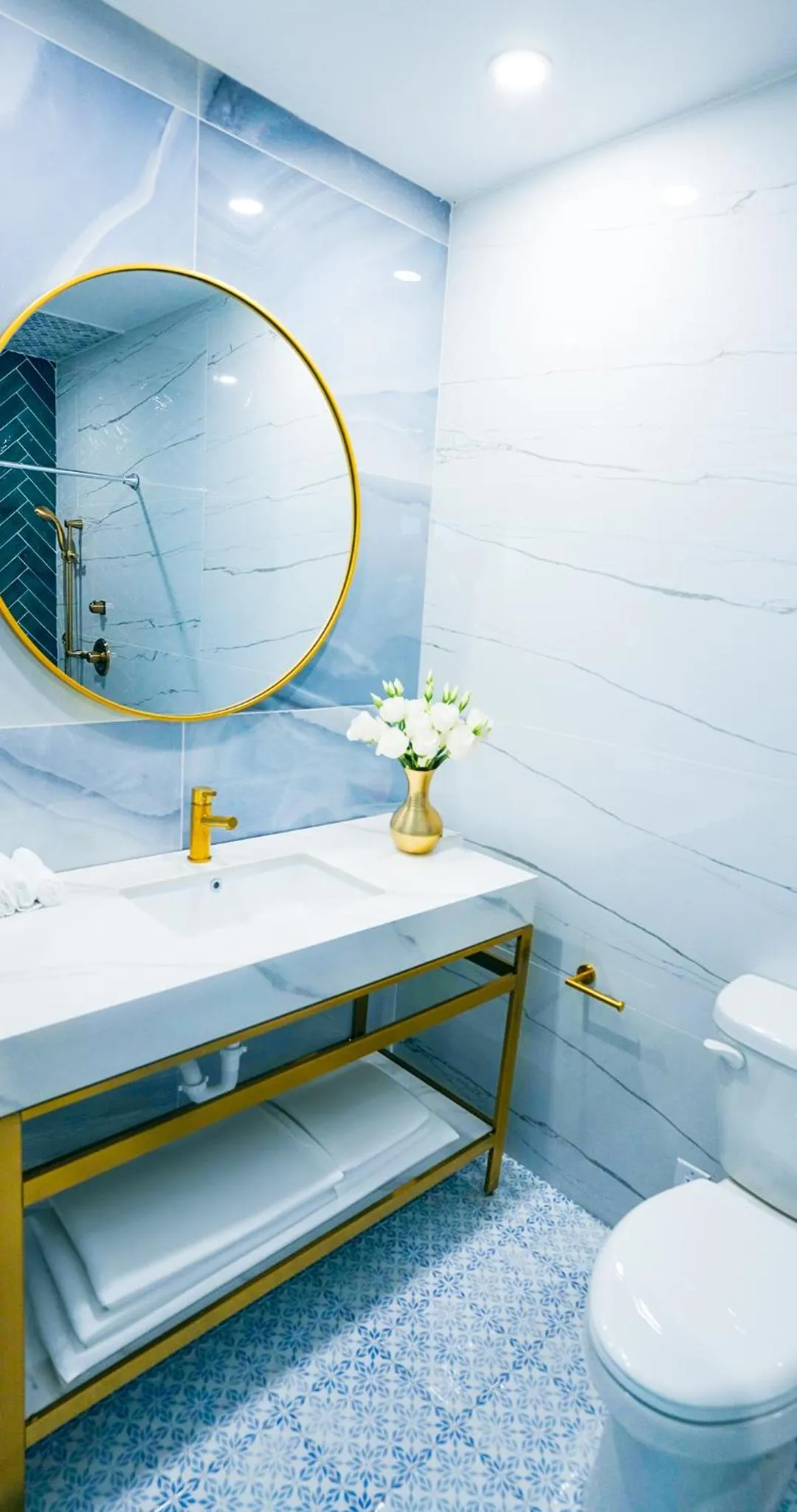 Bathroom in Ivory Sands Beach Suites