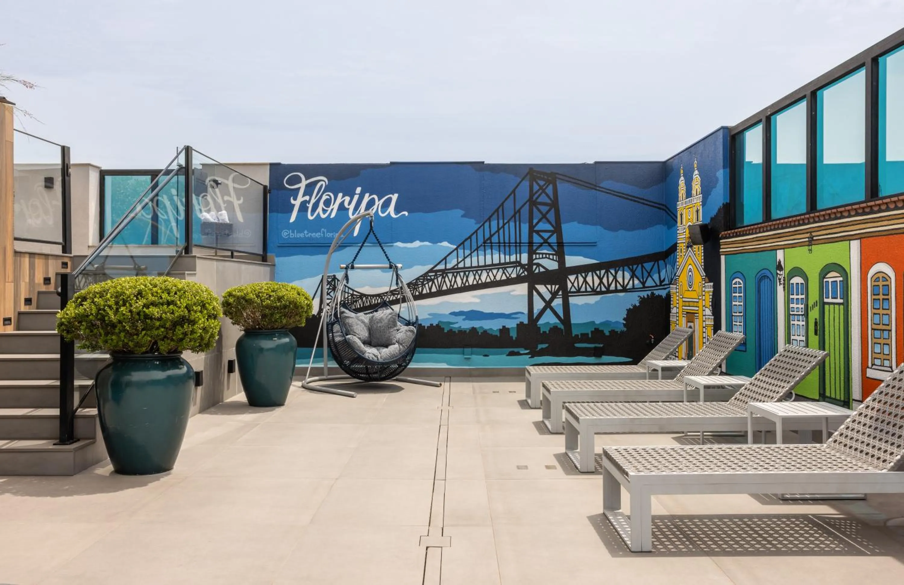 Balcony/Terrace in Blue Tree Premium Florianópolis