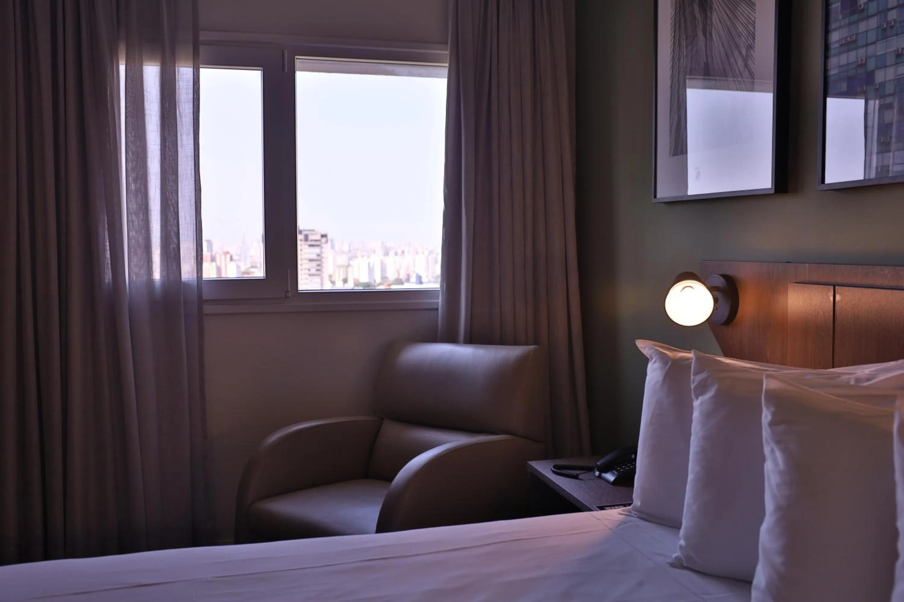 Bedroom, Bed in Transamerica Executive Nova Paulista