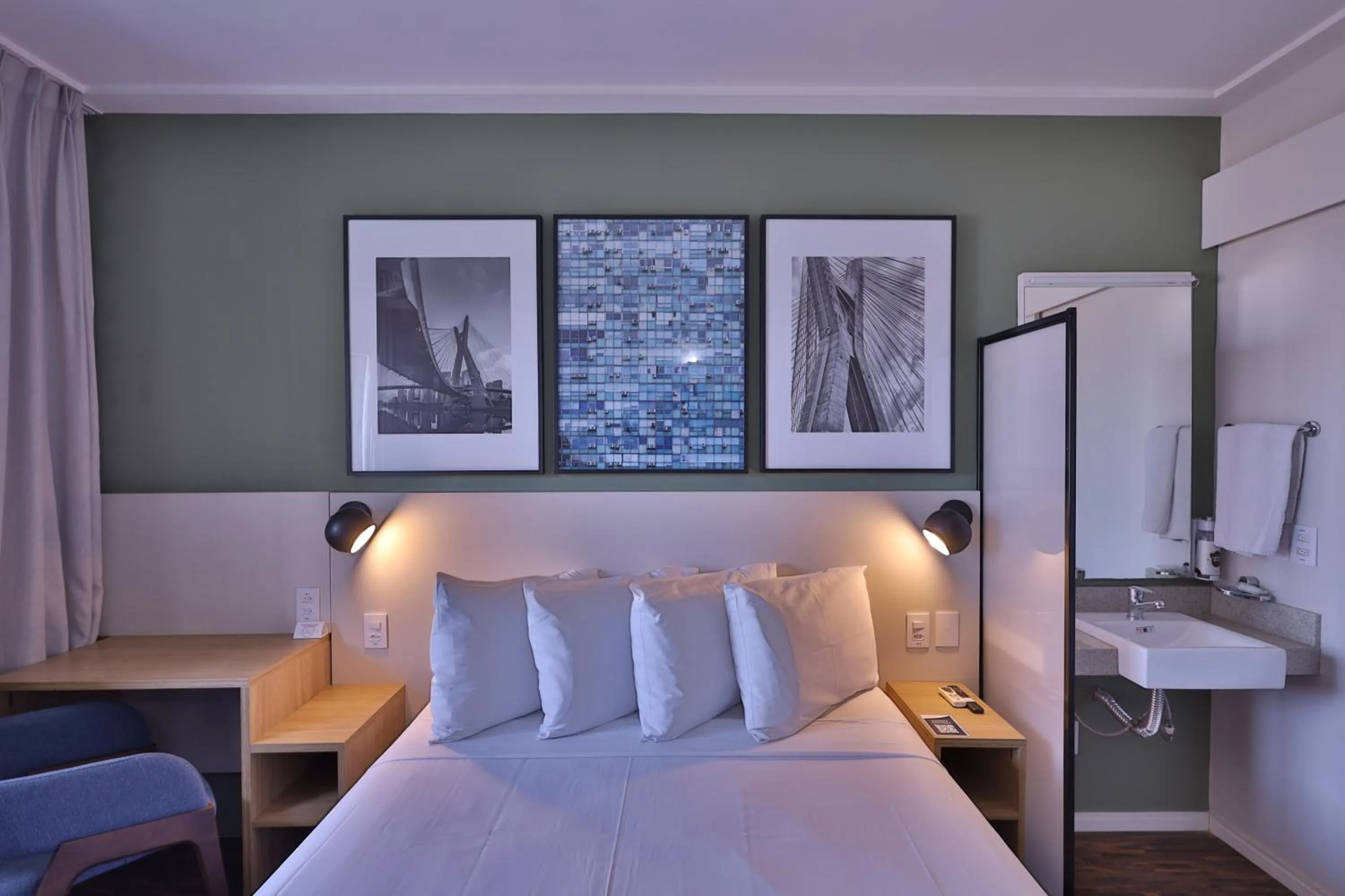 Bed in Transamerica Executive Nova Paulista