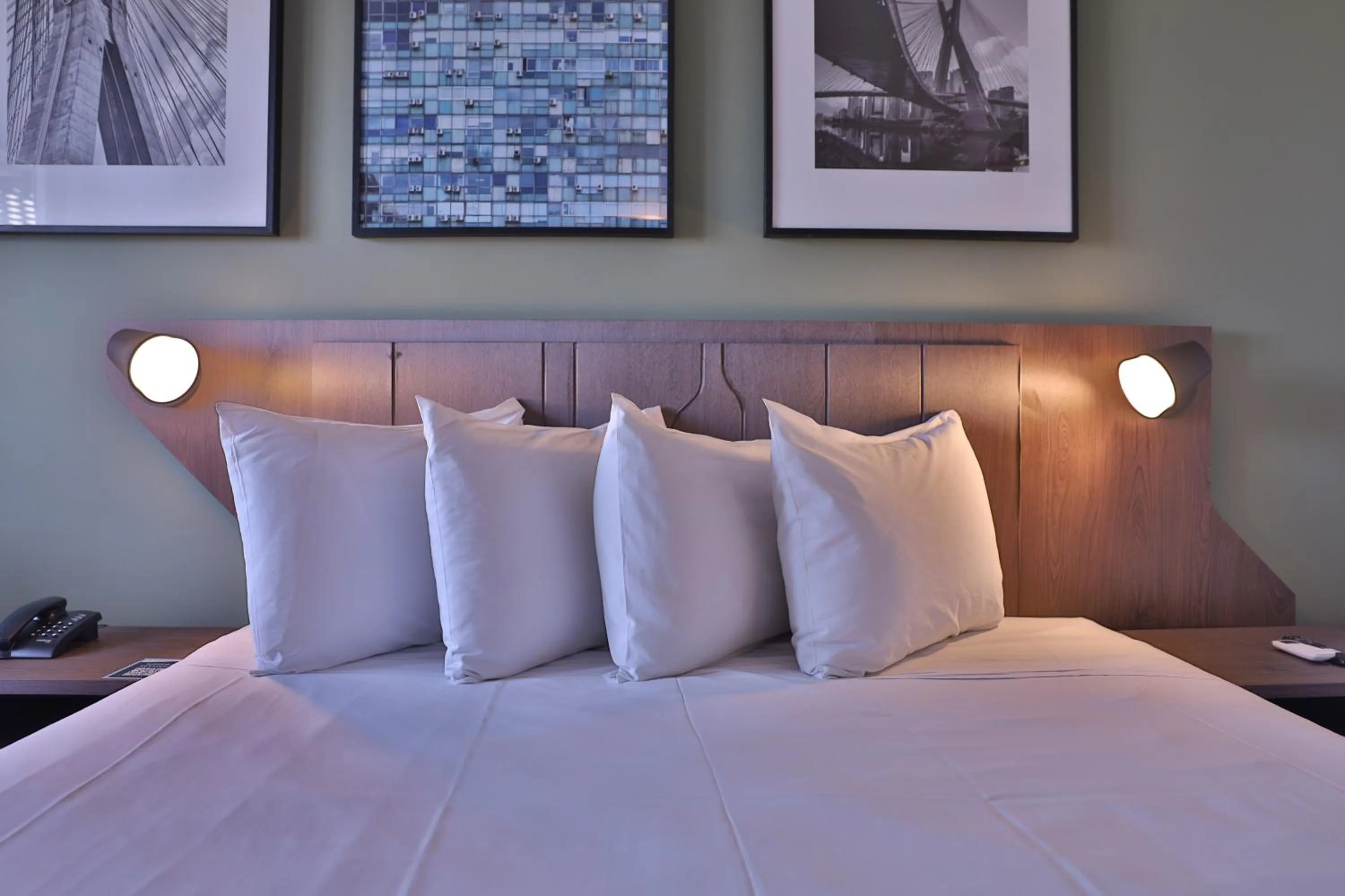 Bed in Transamerica Executive Nova Paulista