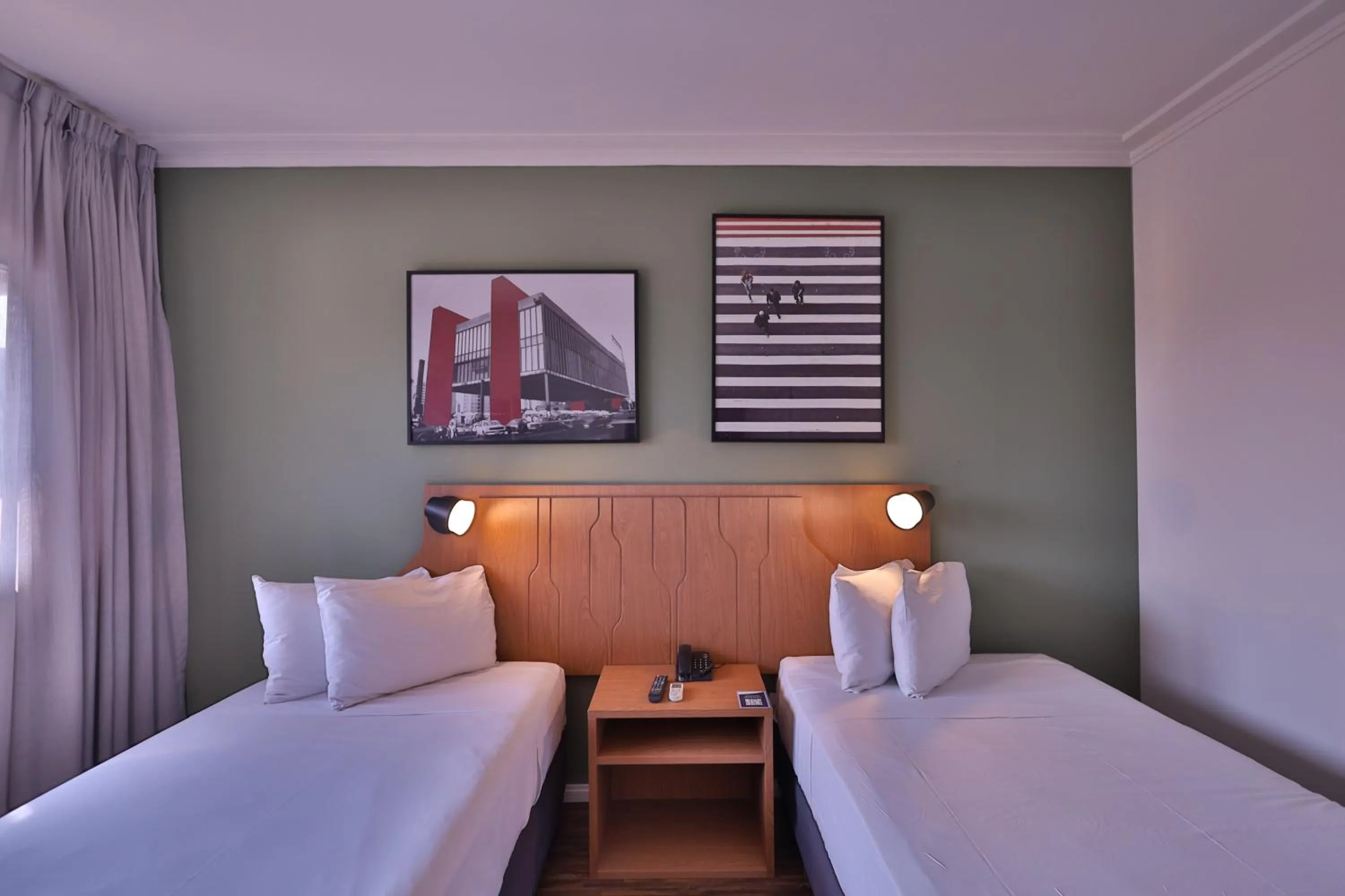 Bed in Transamerica Executive Nova Paulista