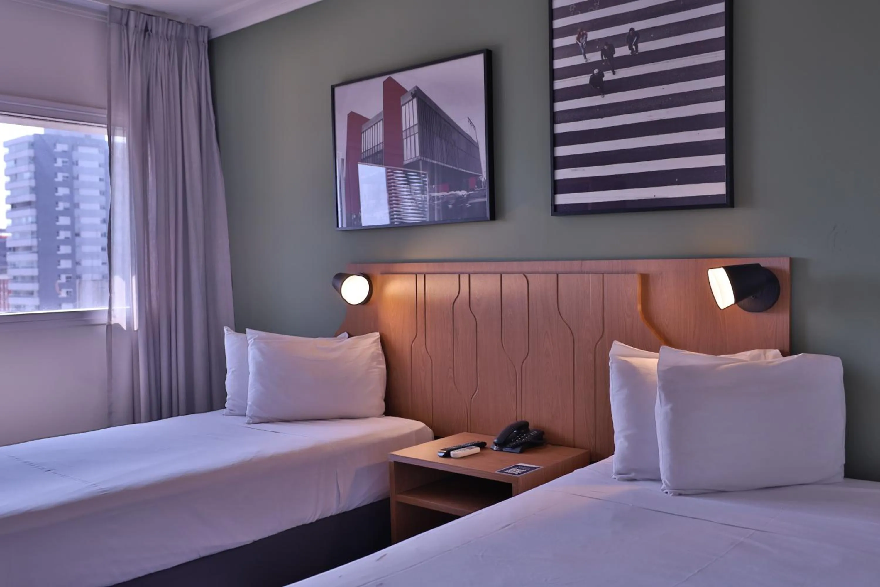 Bed in Transamerica Executive Nova Paulista