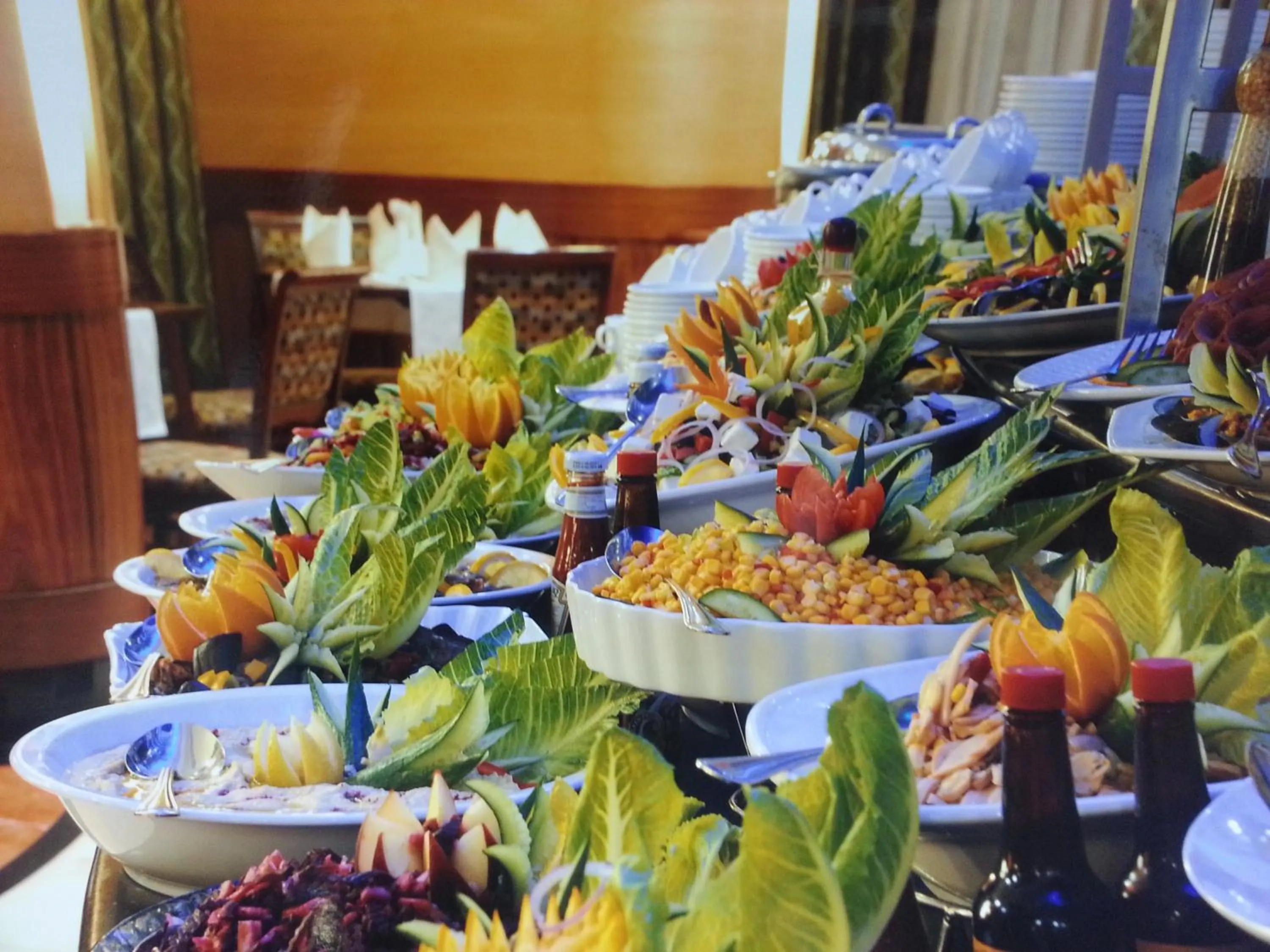 Food in Al Muna Kareem Hotel- EX LEADER