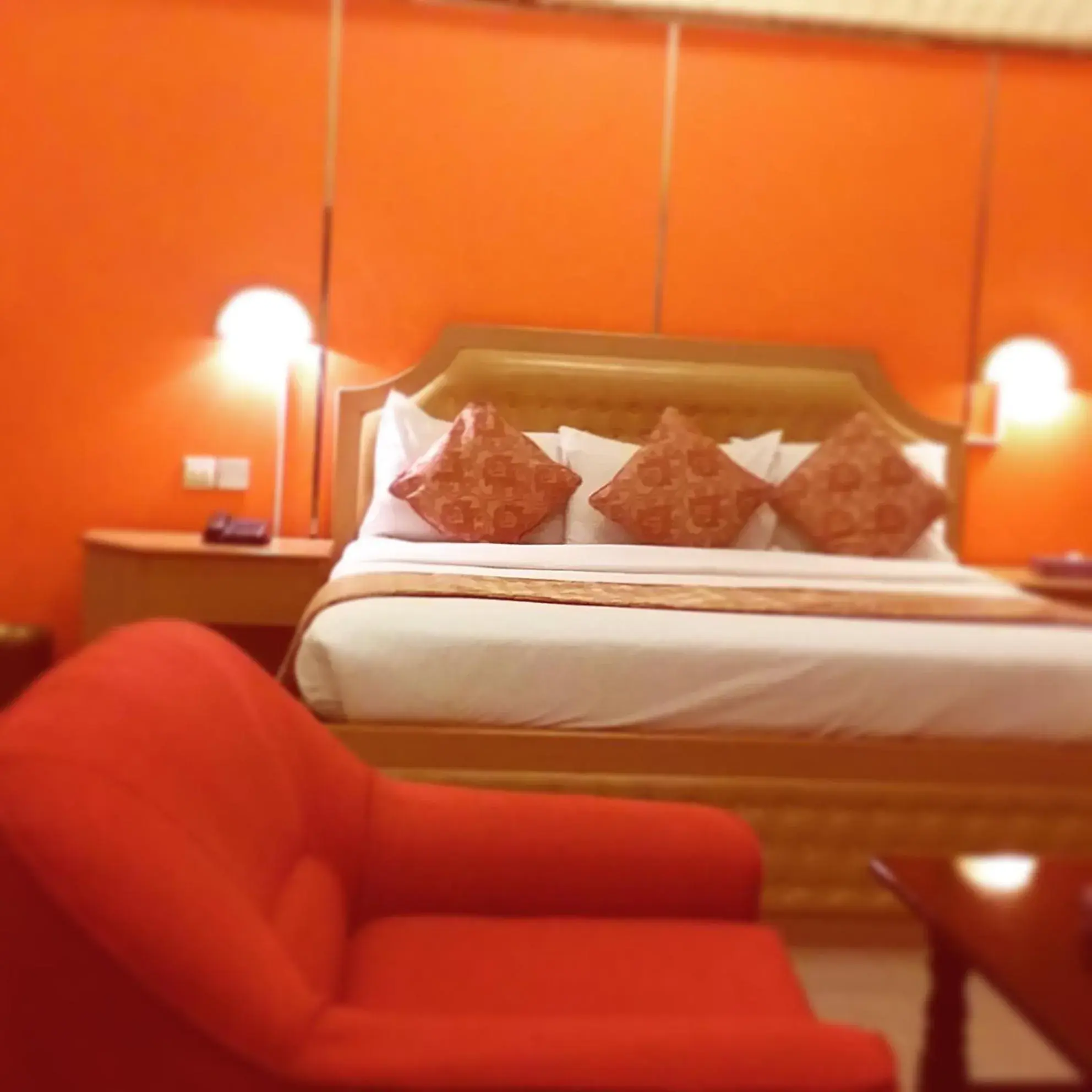 Bed in Bowshar International Hotel Bed in Bowshar International Hotel