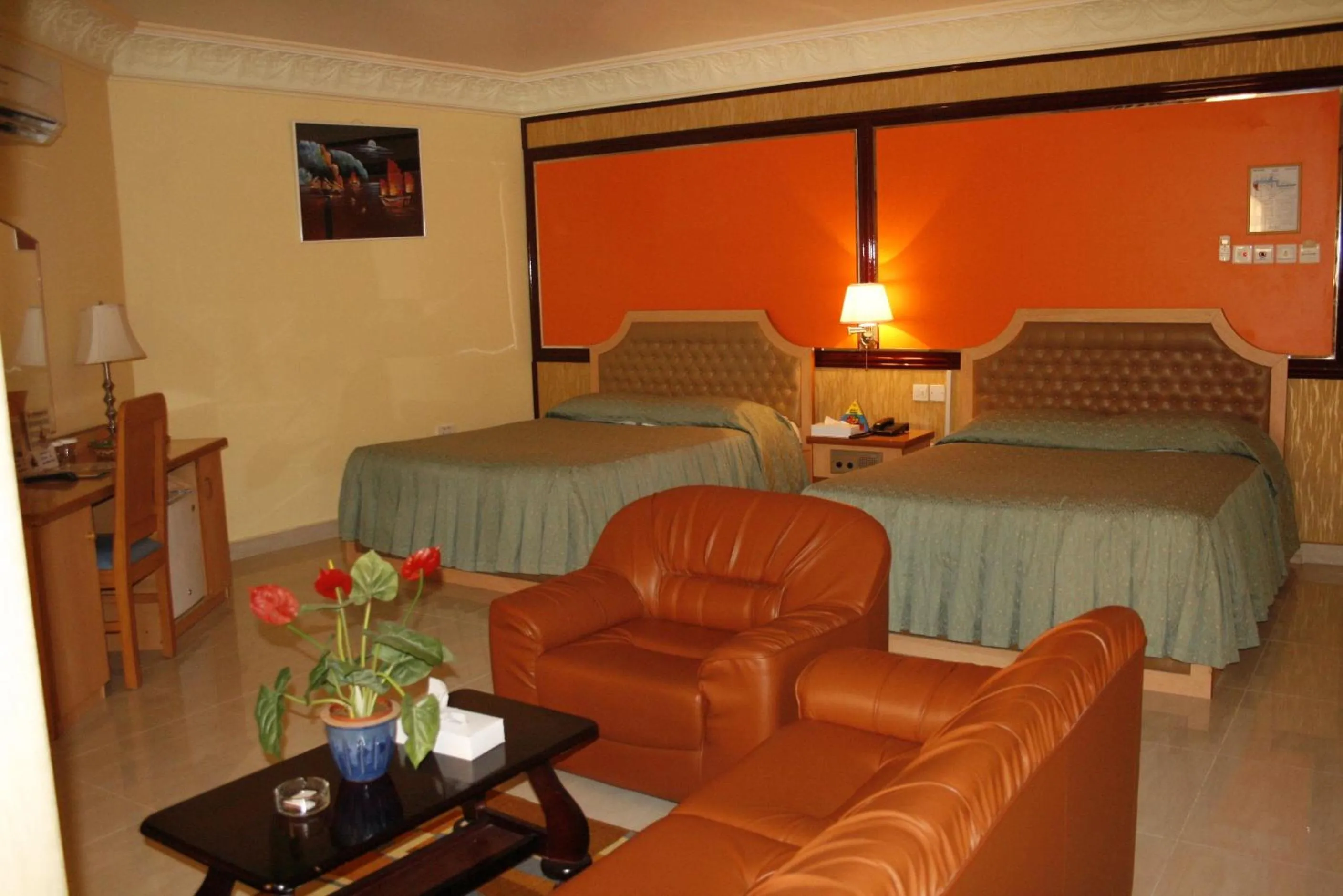 Photo of the whole room, Bed in Bowshar International Hotel