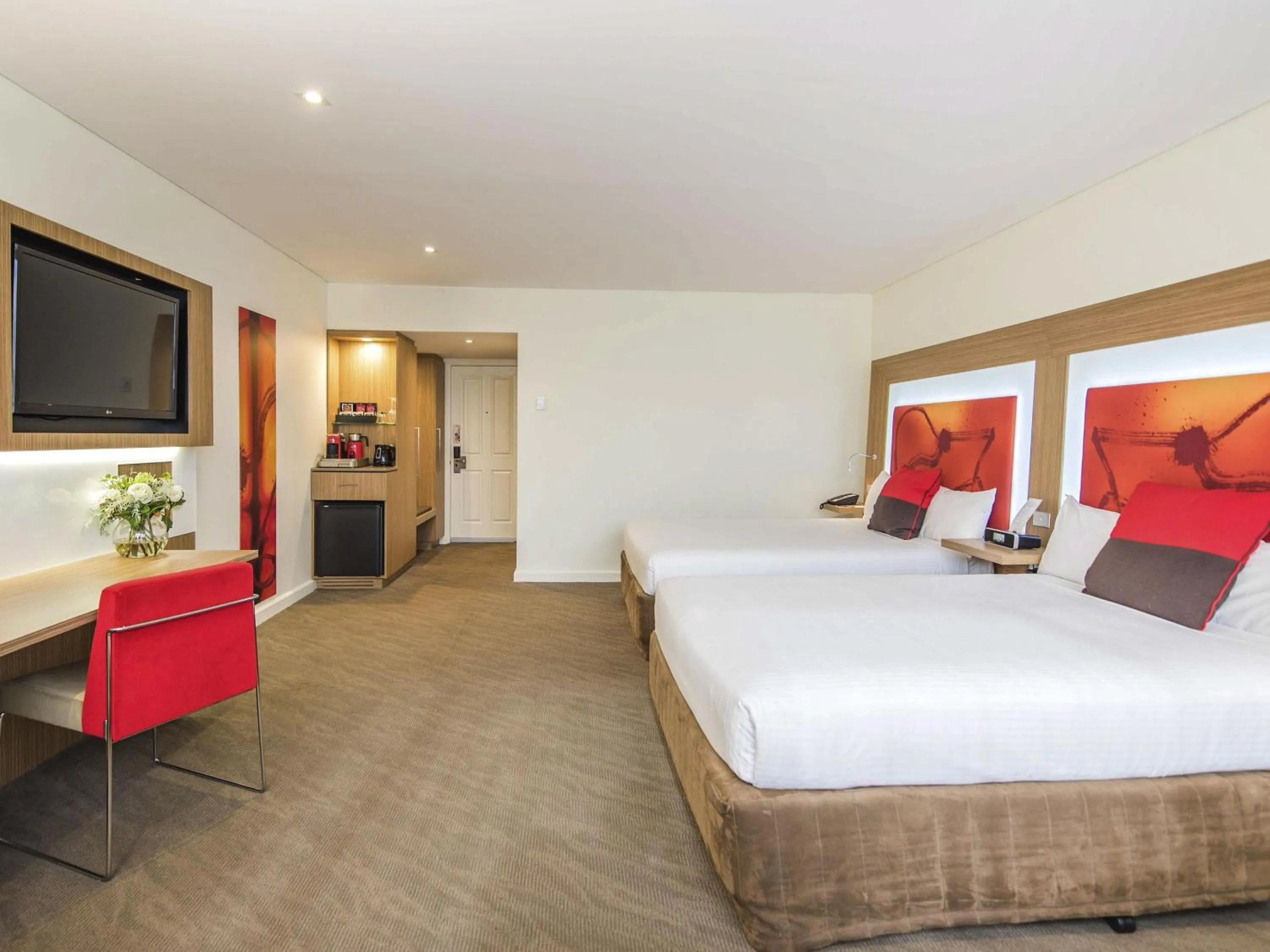 Bedroom, Bed in Novotel Sydney West HQ