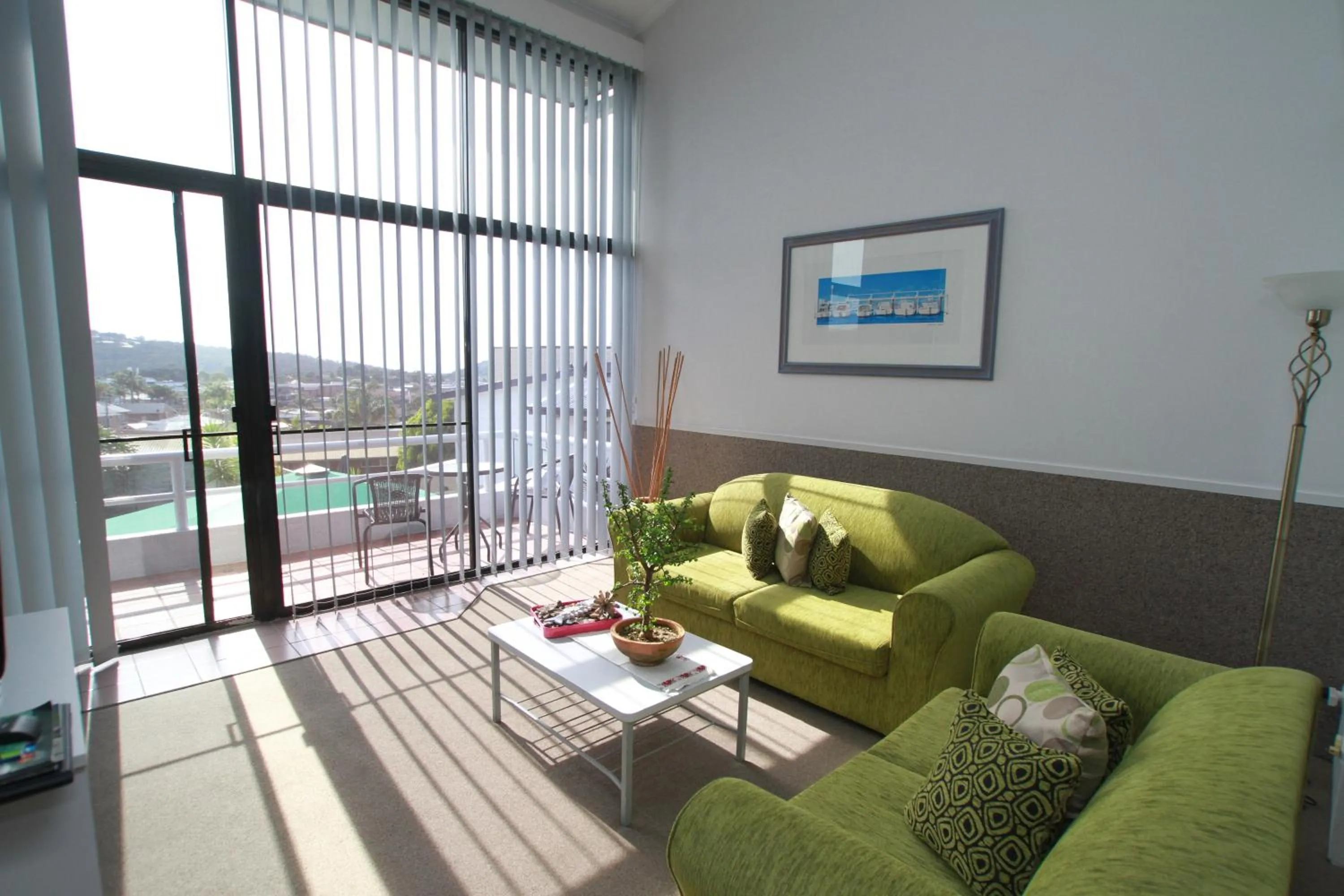 Seating area in Sea Spray Motel - Merimbula