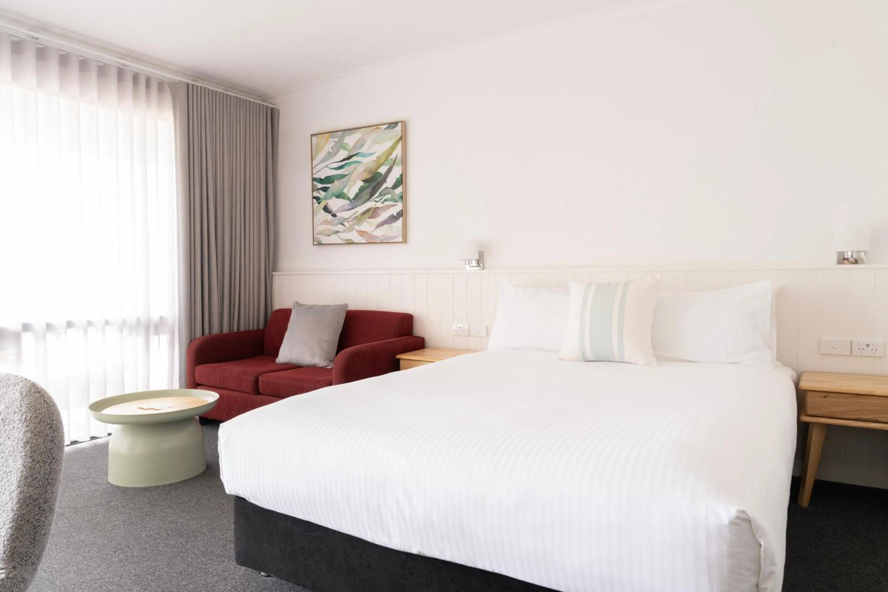 Bed in Sea Spray Motel - Merimbula