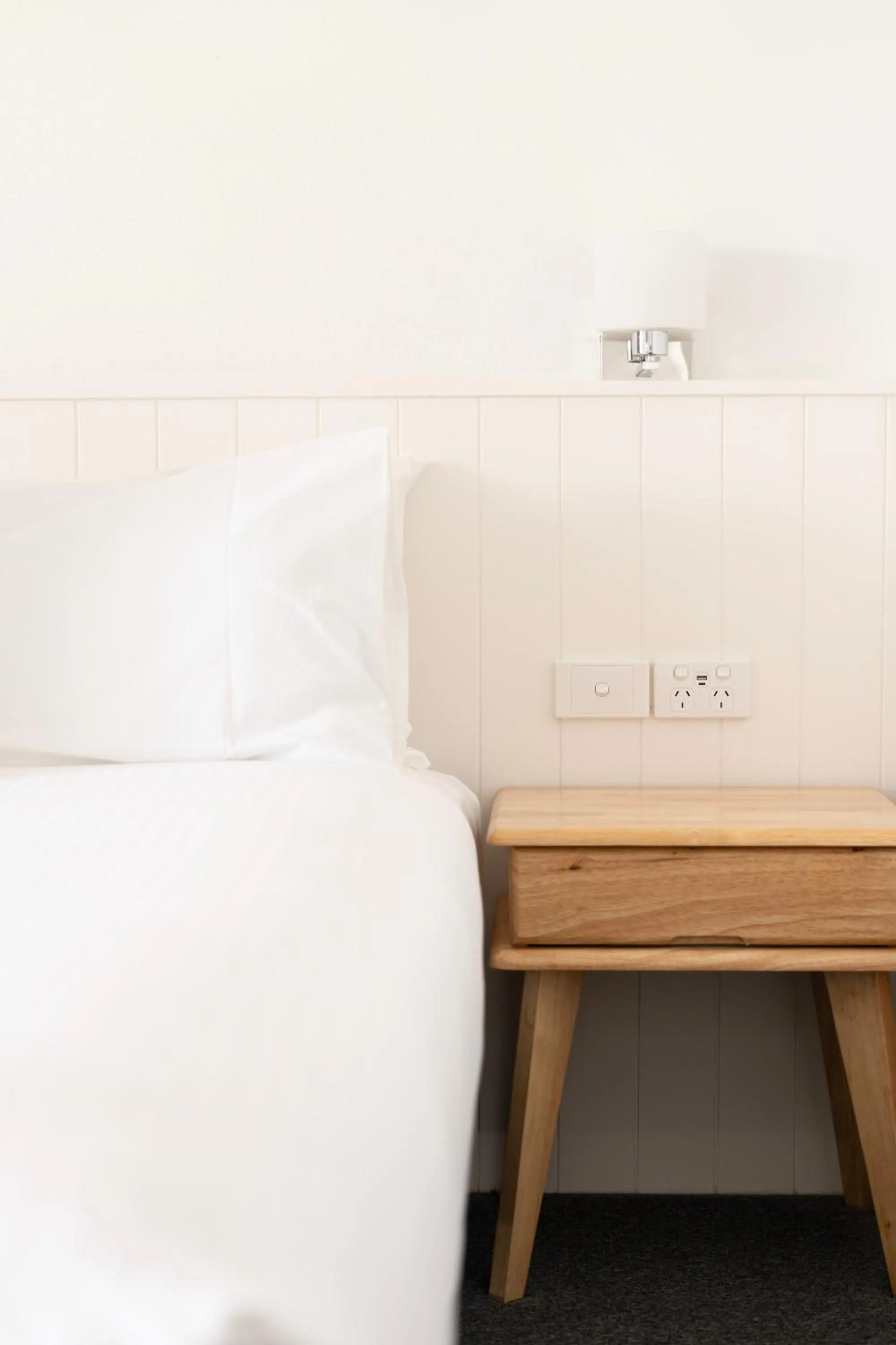 Bed in Sea Spray Motel - Merimbula