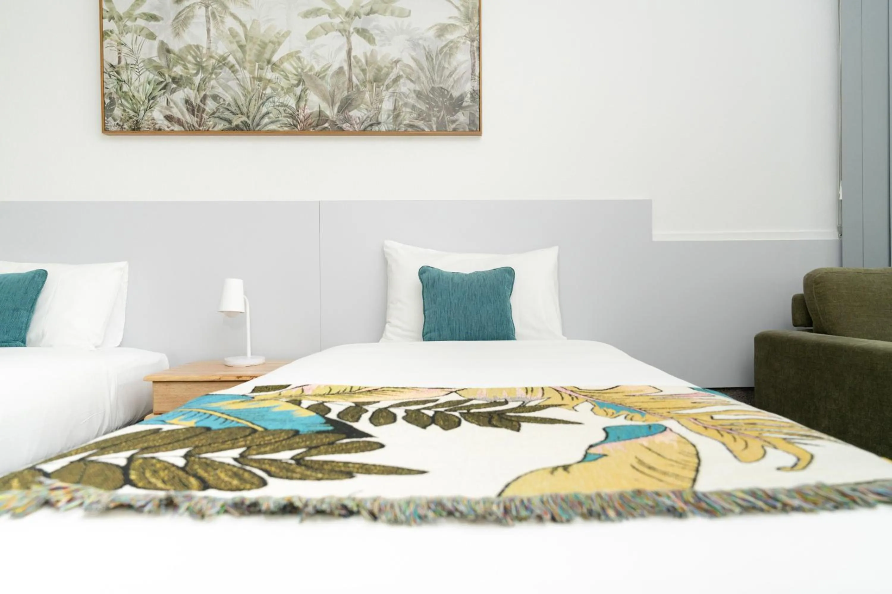 Bed in Sea Spray Motel - Merimbula