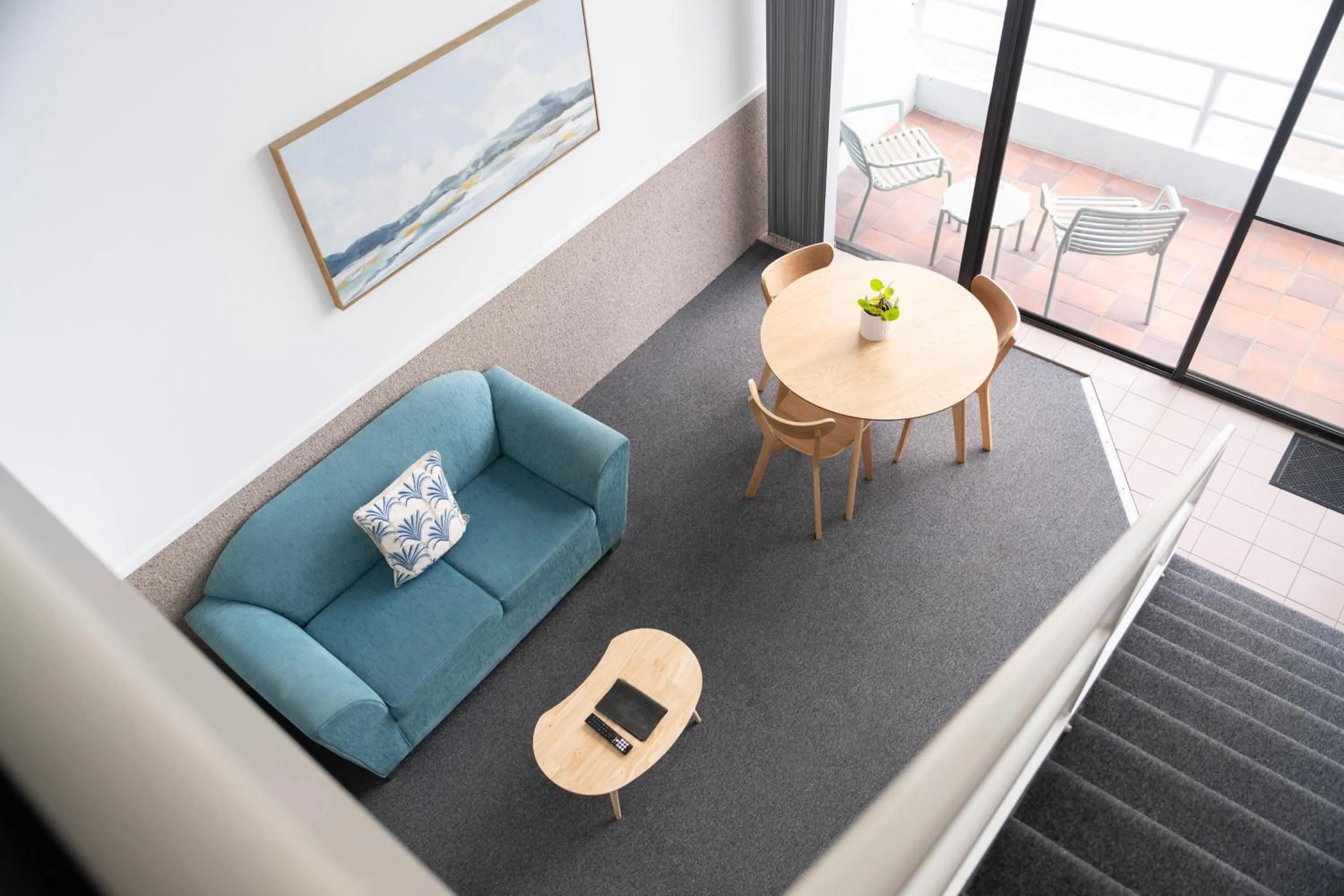 Seating area in Sea Spray Motel - Merimbula