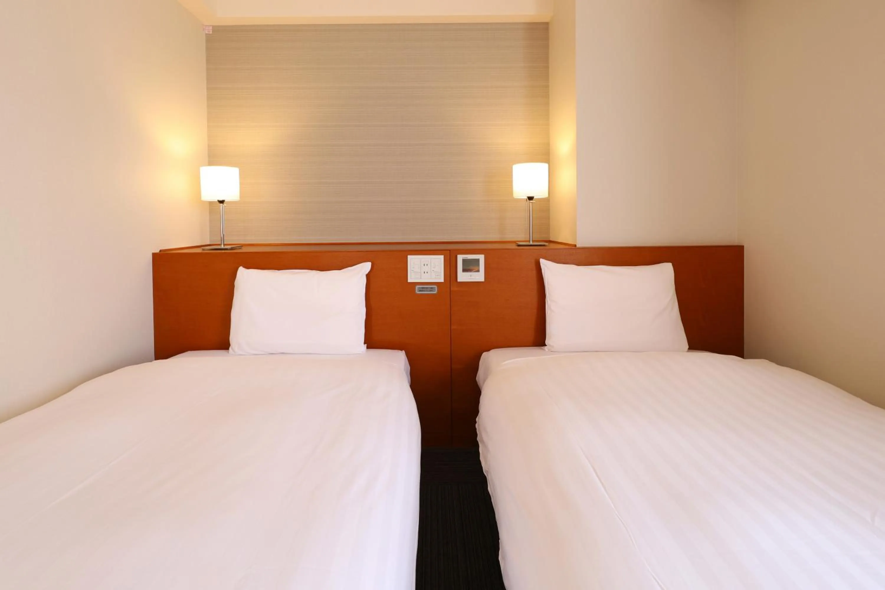 Bed in Dormy Inn Takasaki