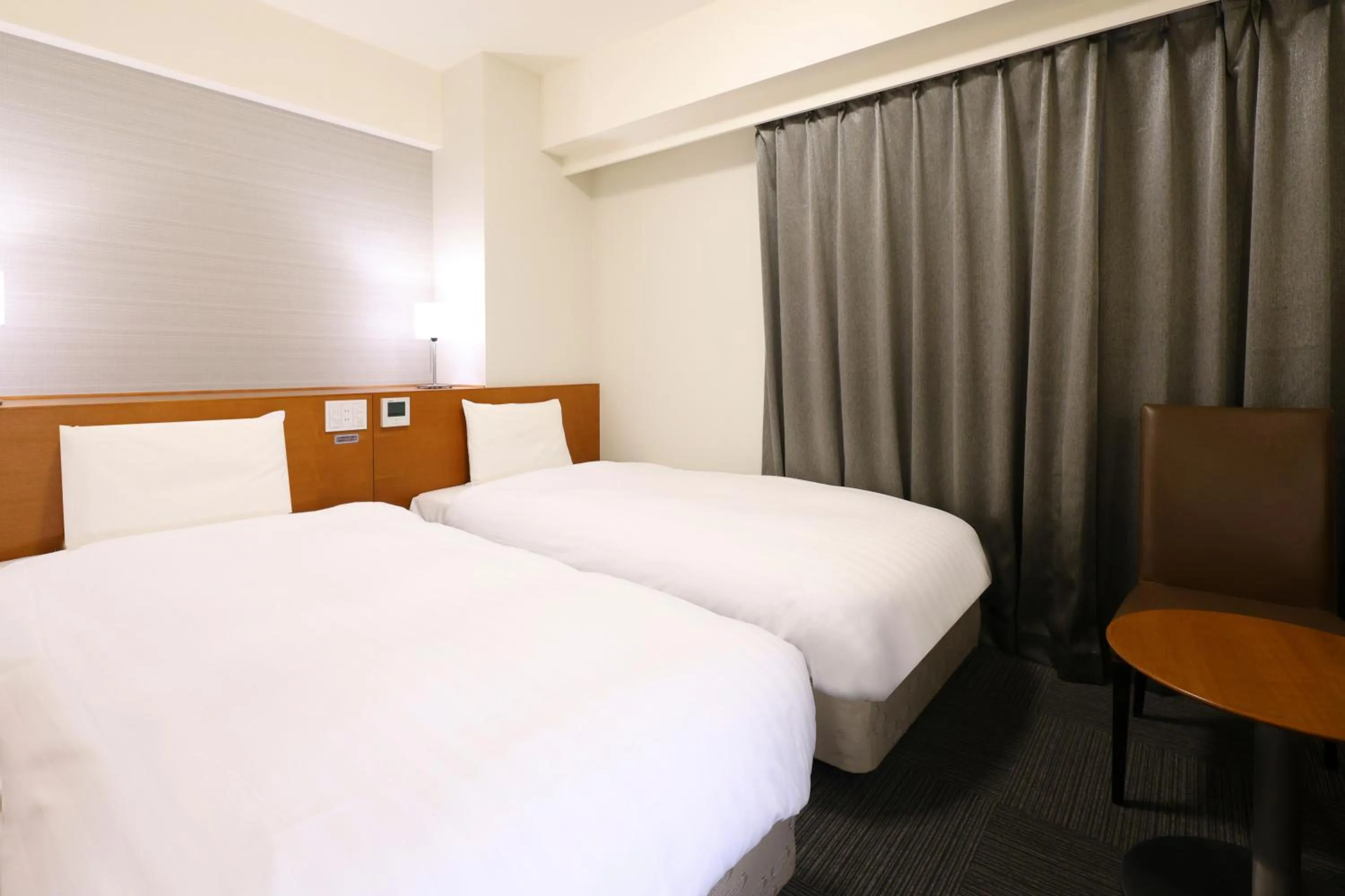 Bed in Dormy Inn Takasaki