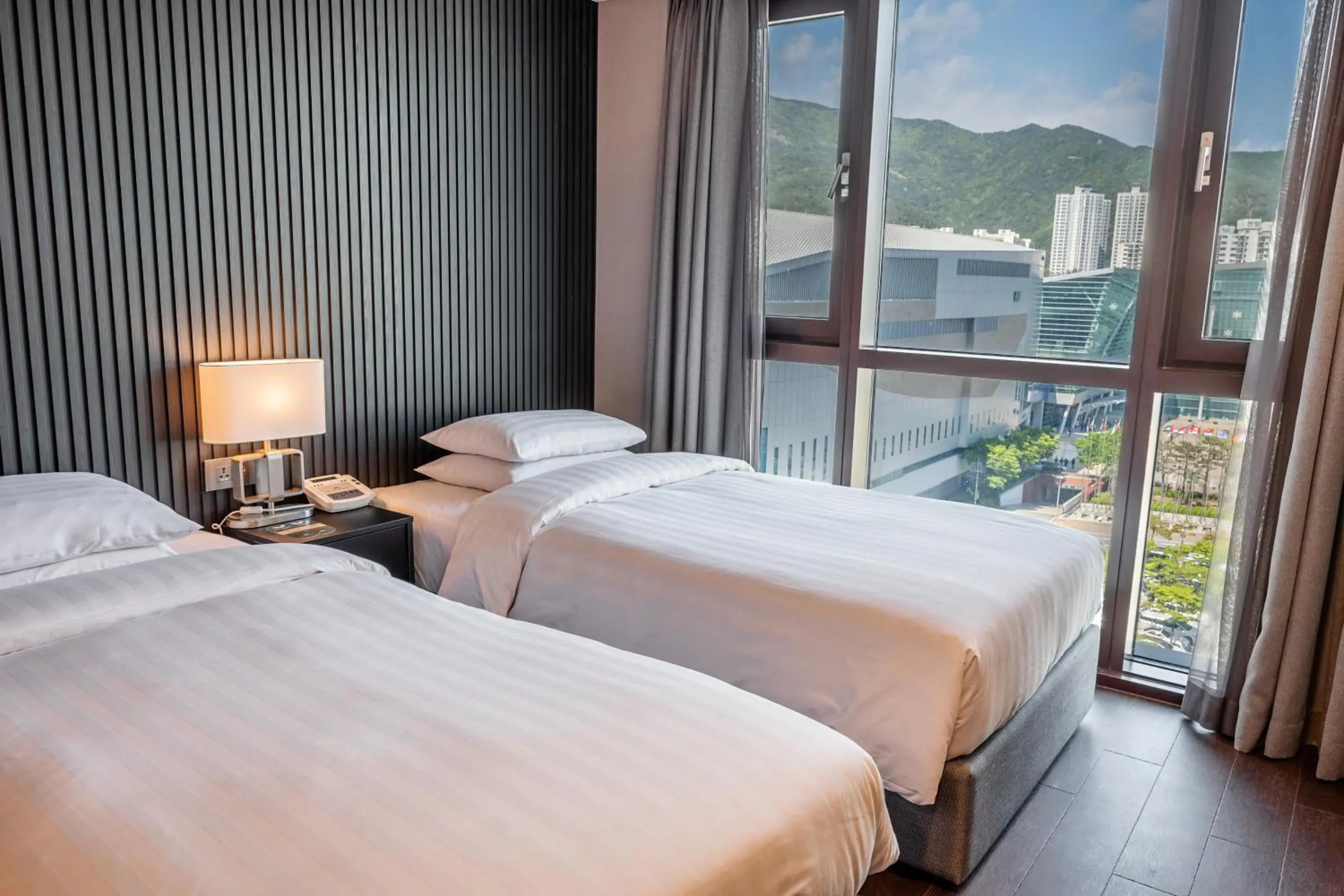 Bed in Haeundae Centum Hotel Bed in Haeundae Centum Hotel