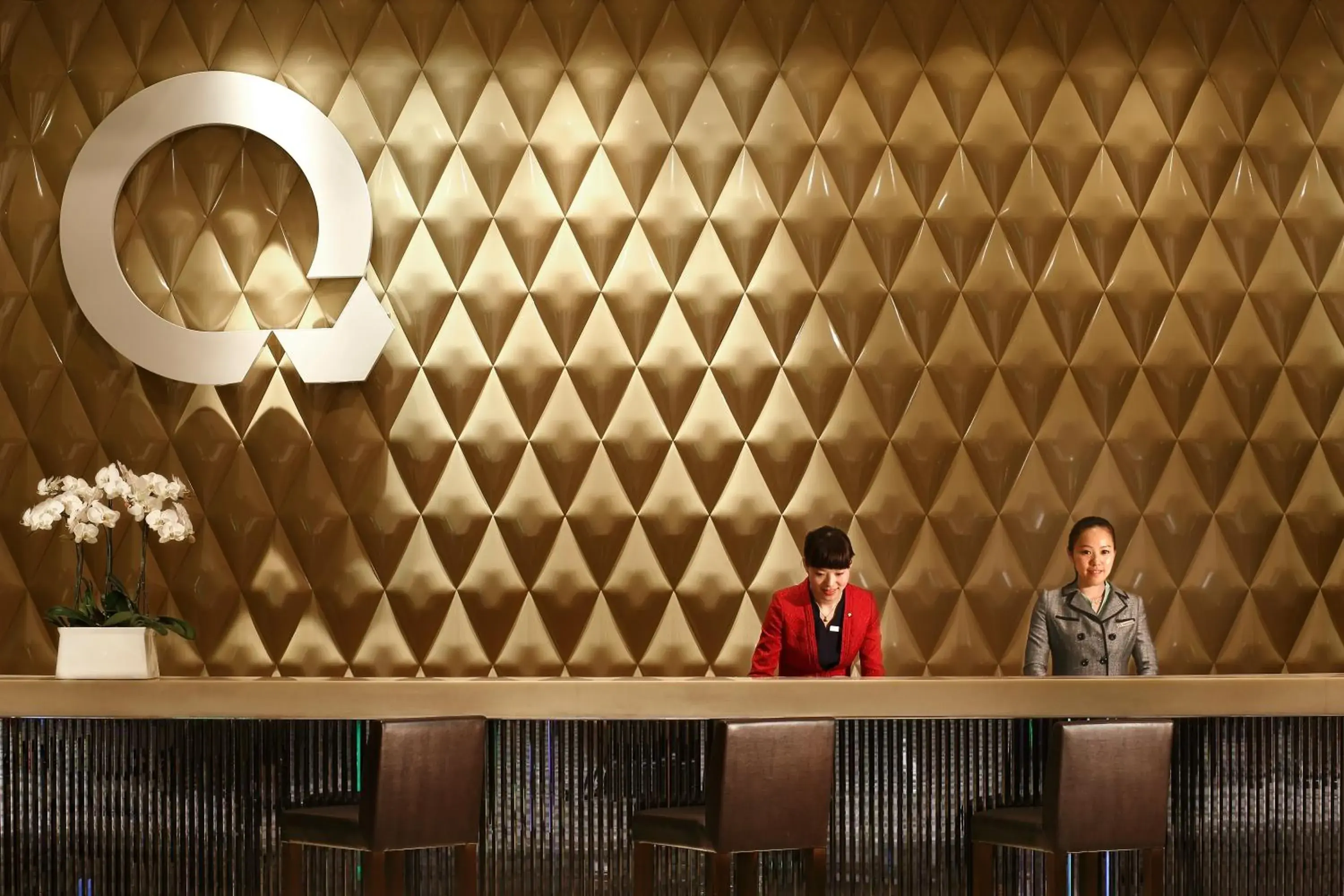 Lobby or reception in The QUBE Hotel Shanghai -Close to Pudong International Airport and Disney Land Lobby or reception in The QUBE Hotel Shanghai -Close to Pudong International Airport and Disney Land