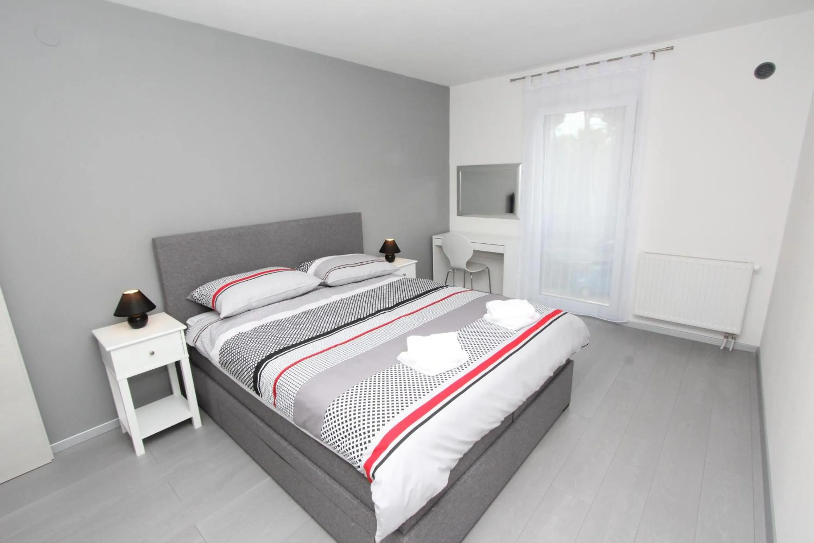 Bedroom, Bed in Apartment Karlo 1