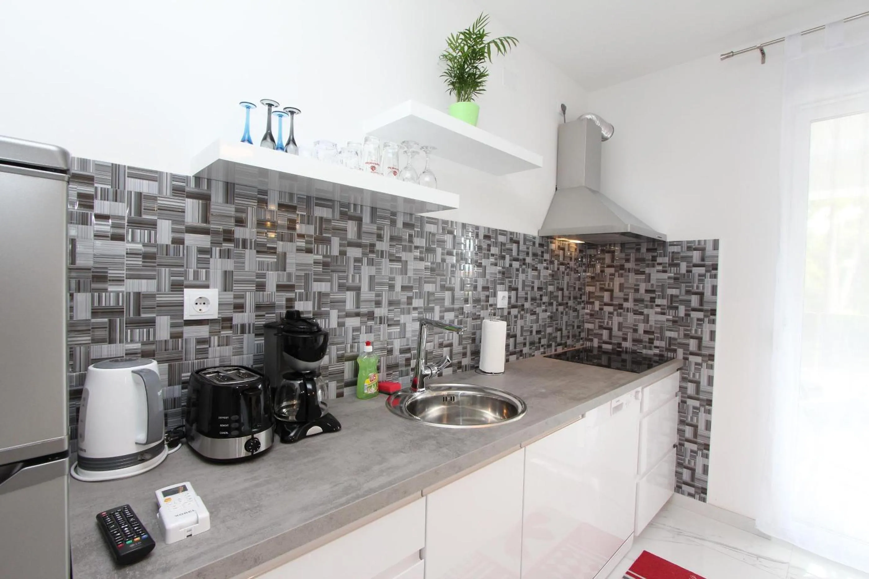 Kitchen or kitchenette in Apartment Karlo 1