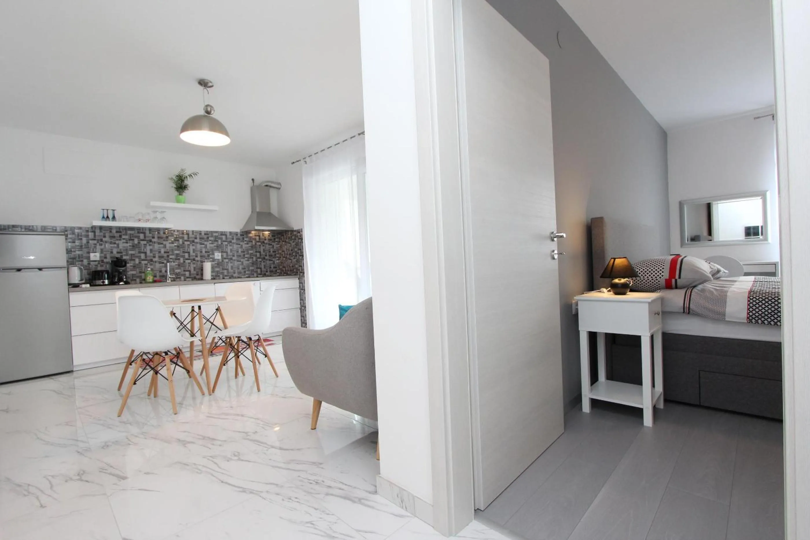 Kitchen or kitchenette in Apartment Karlo 1