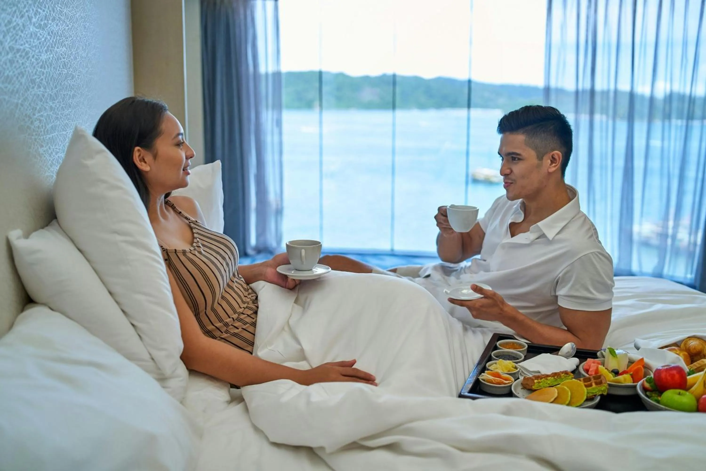 Other, Bed in Le Meridien Kota Kinabalu