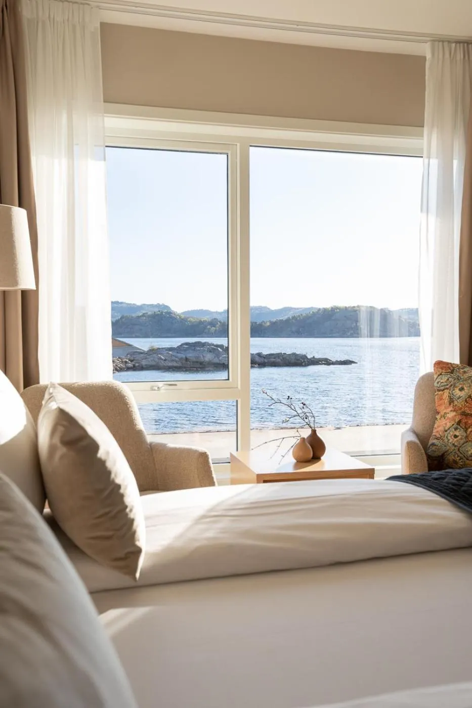 Bed in Lindesnes Havhotel
