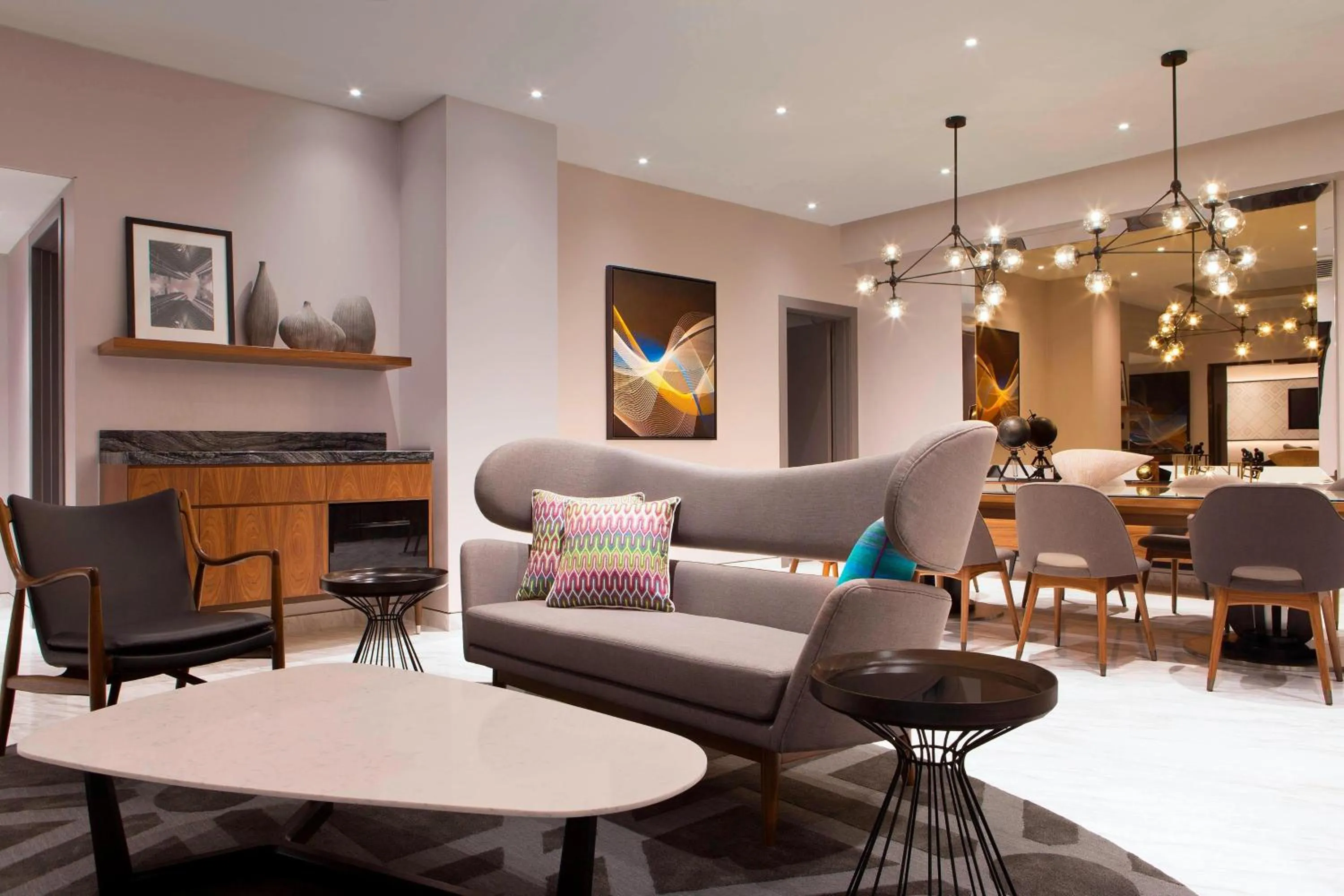 Living room in Le Méridien Kuala Lumpur