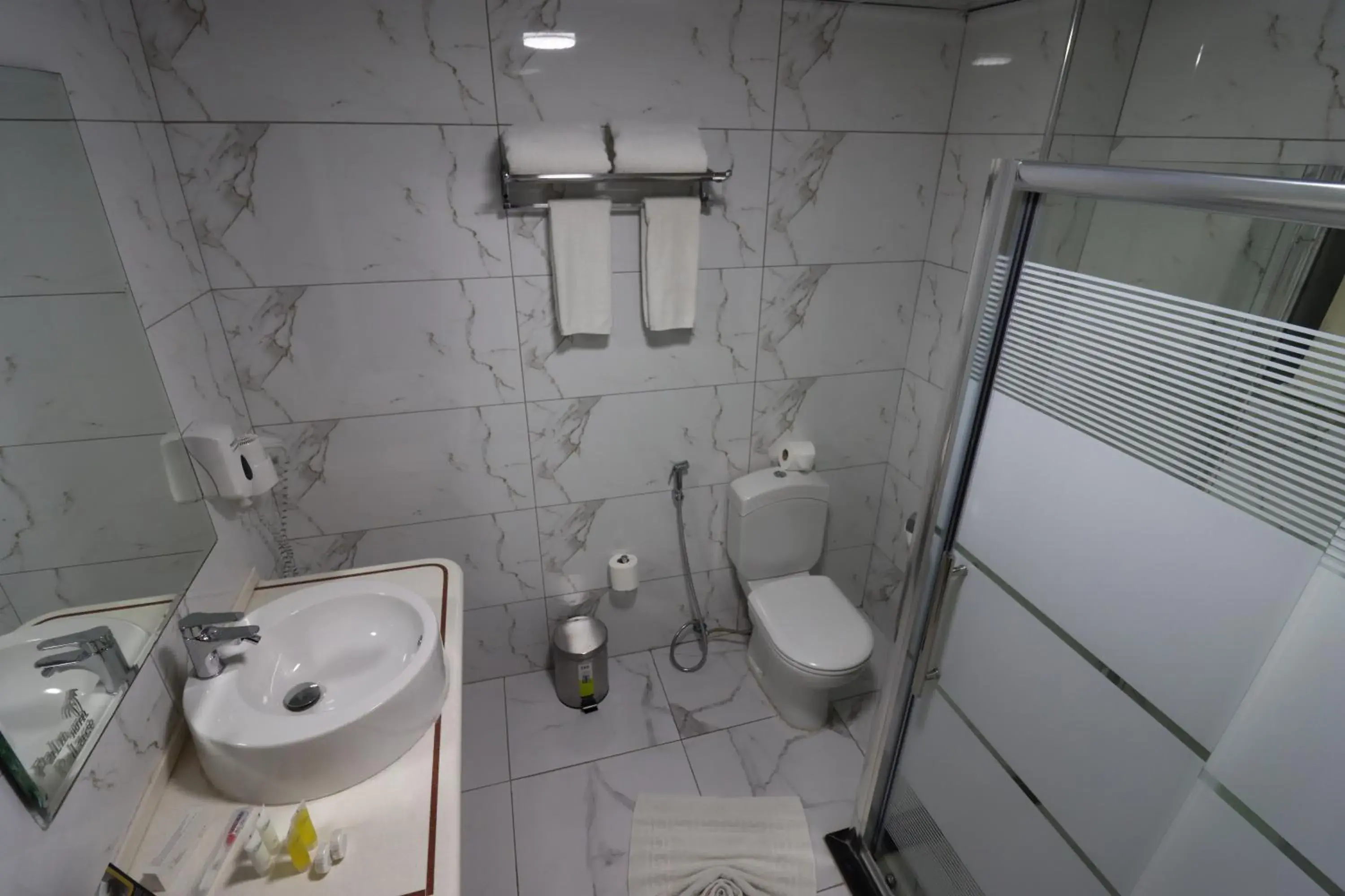 Bathroom in Larsa Hotel Bathroom in Larsa Hotel