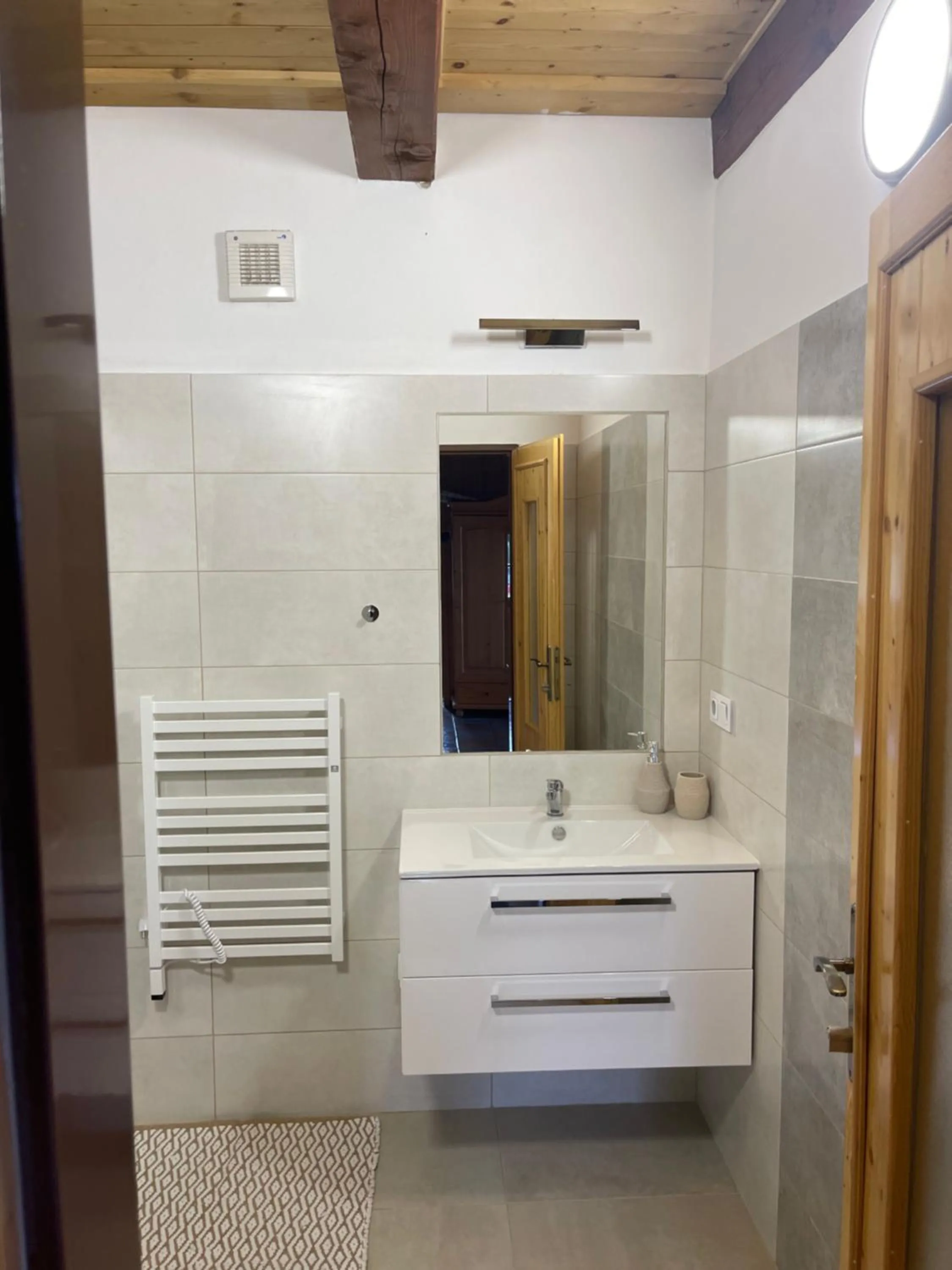 Bathroom in Rekreační chata Karasín