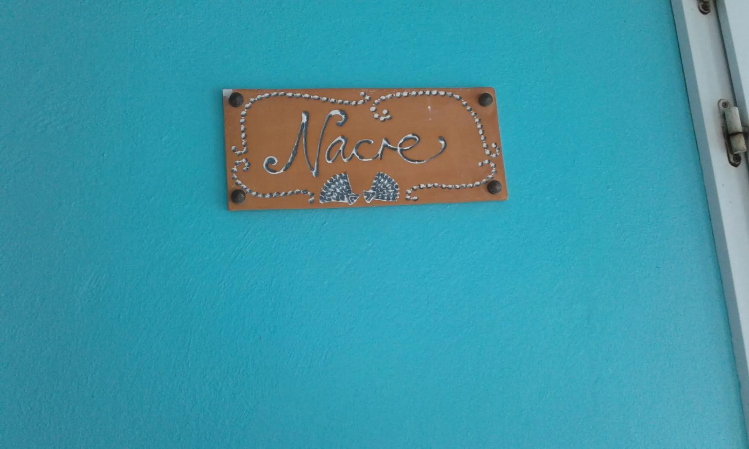 Decorative detail in AIGUE MARINE Divaloc