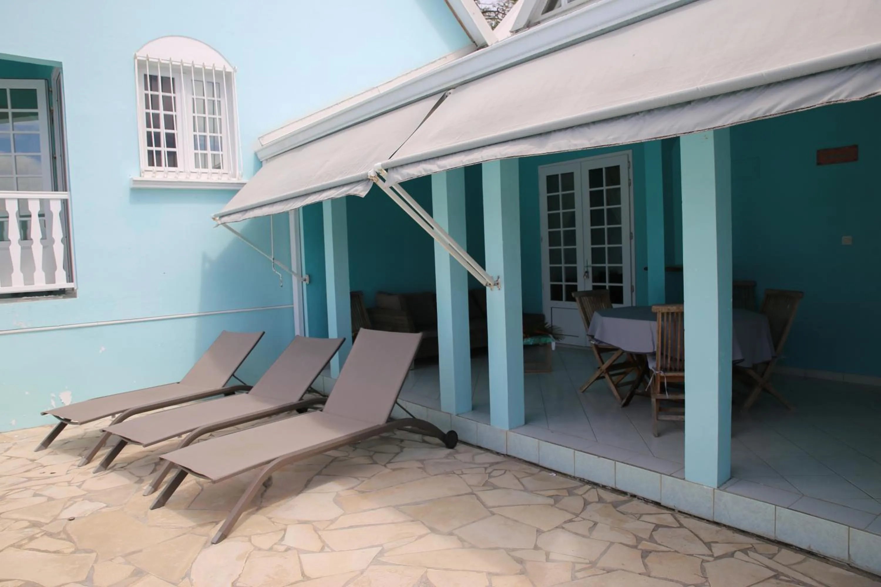 Patio in AIGUE MARINE Divaloc