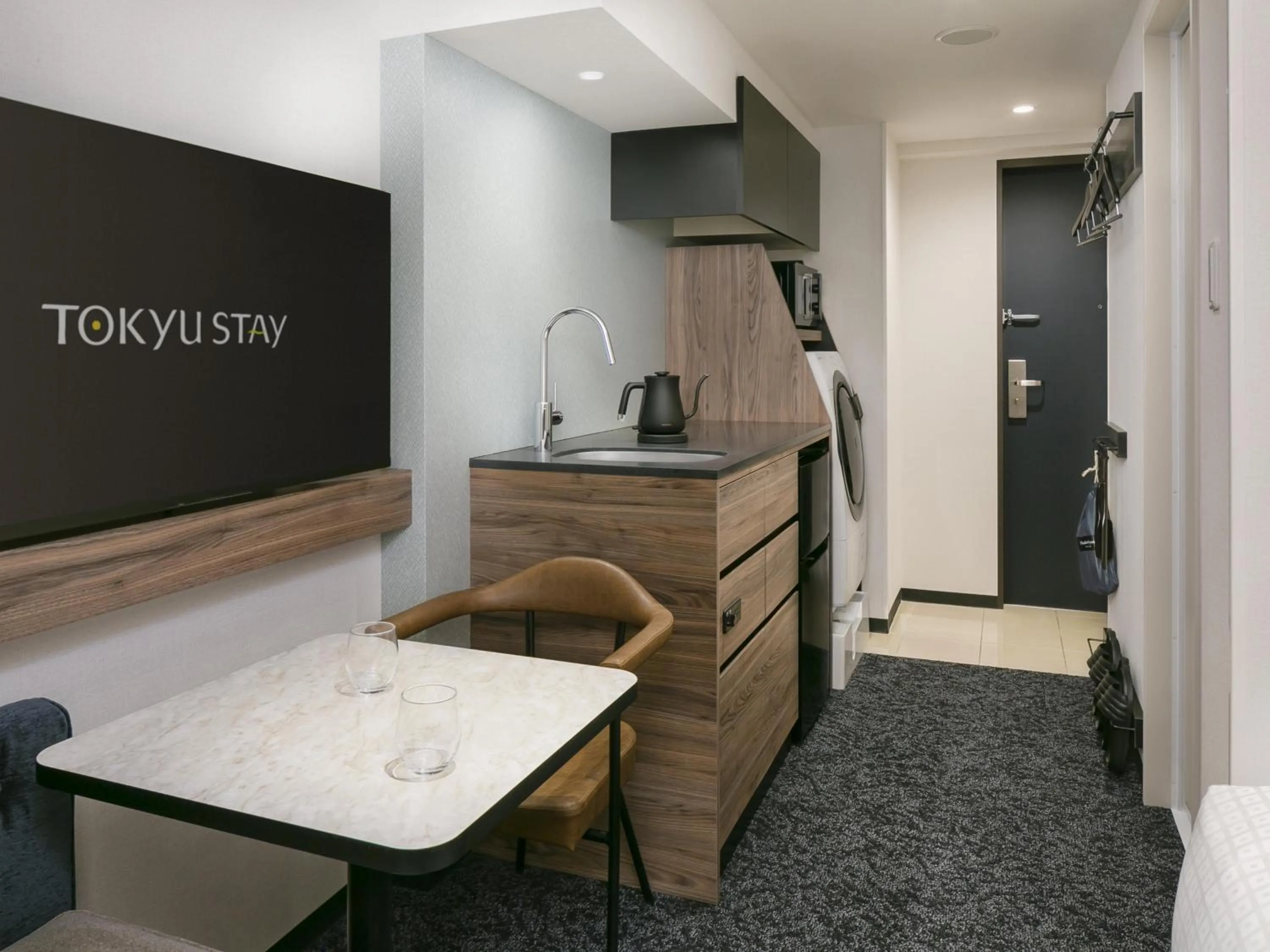 Photo of the whole room in Tokyu Stay Nishi Shinjuku