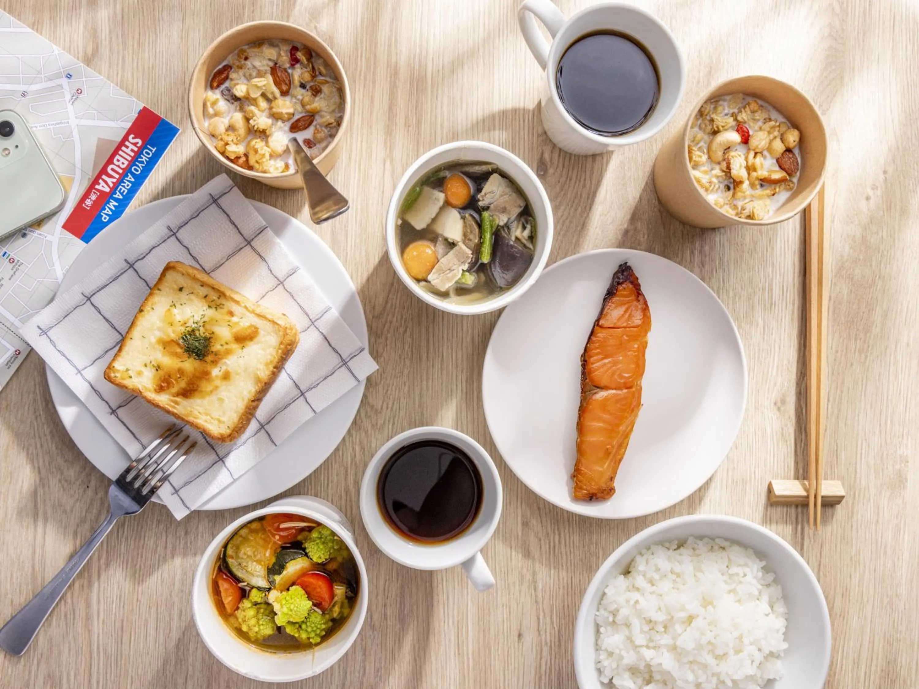 Breakfast in Tokyu Stay Nishi Shinjuku