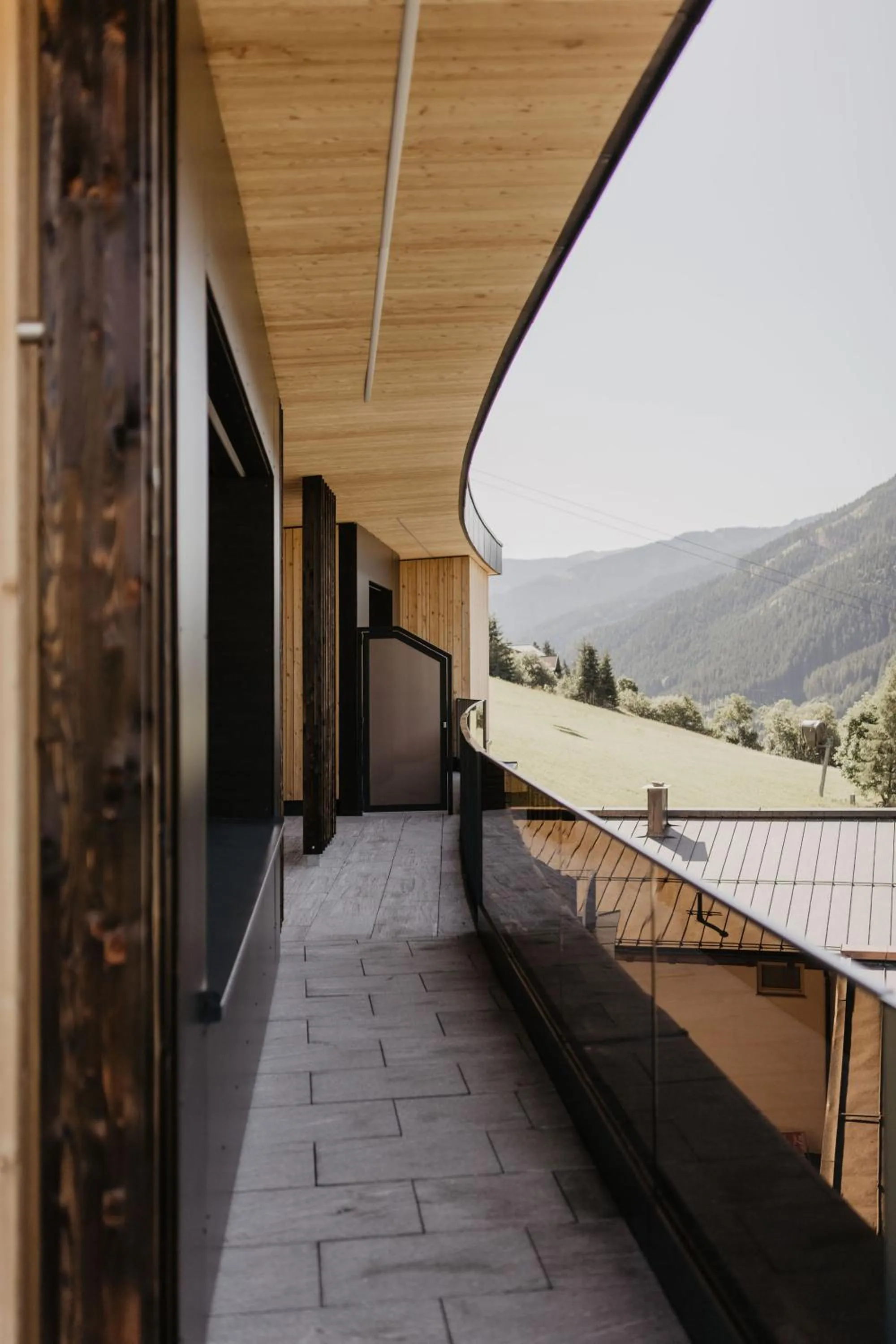 Balcony/Terrace in Landhaus Saalbach - Ski in & out