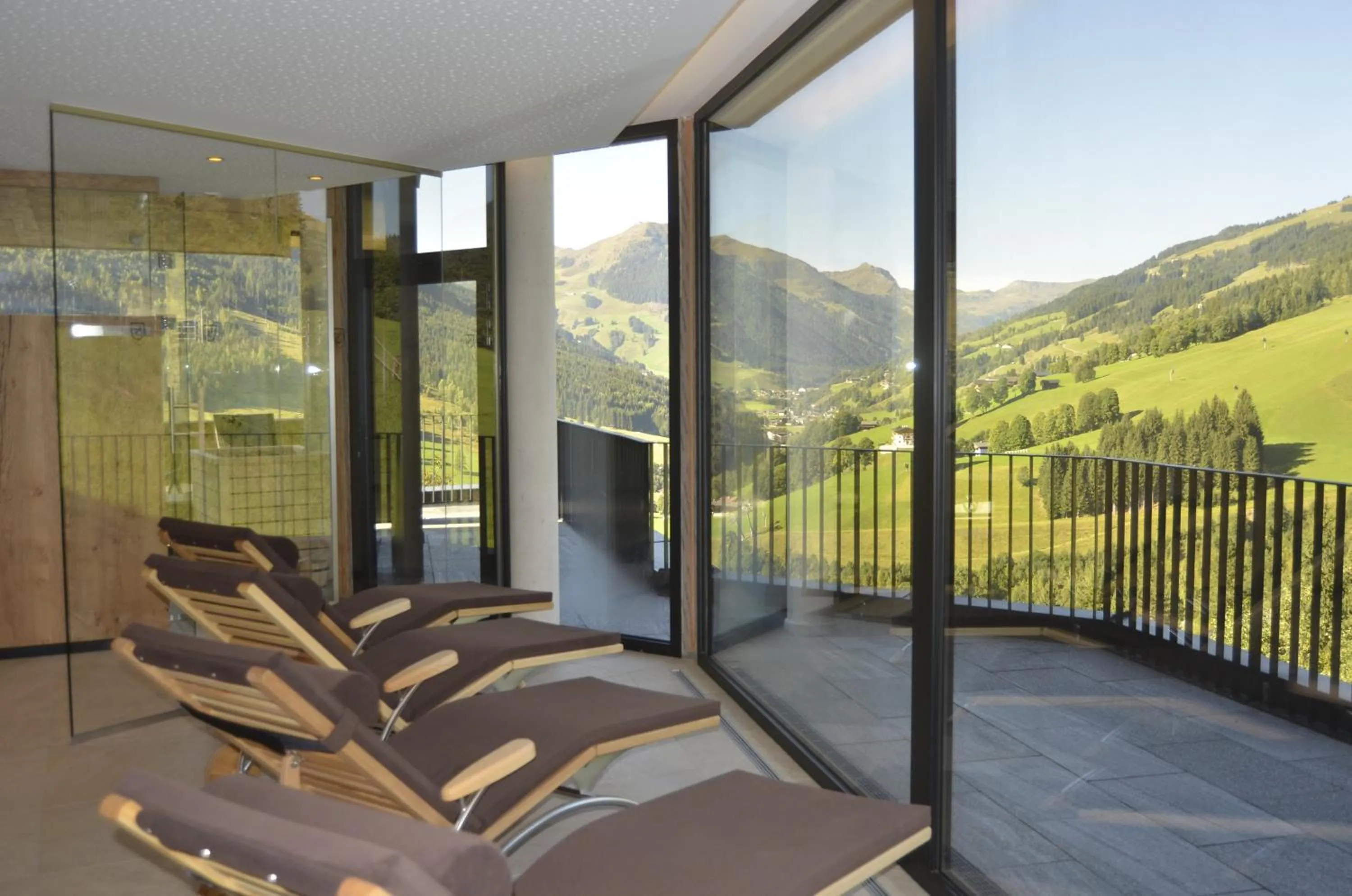 Sauna in Landhaus Saalbach - Ski in & out
