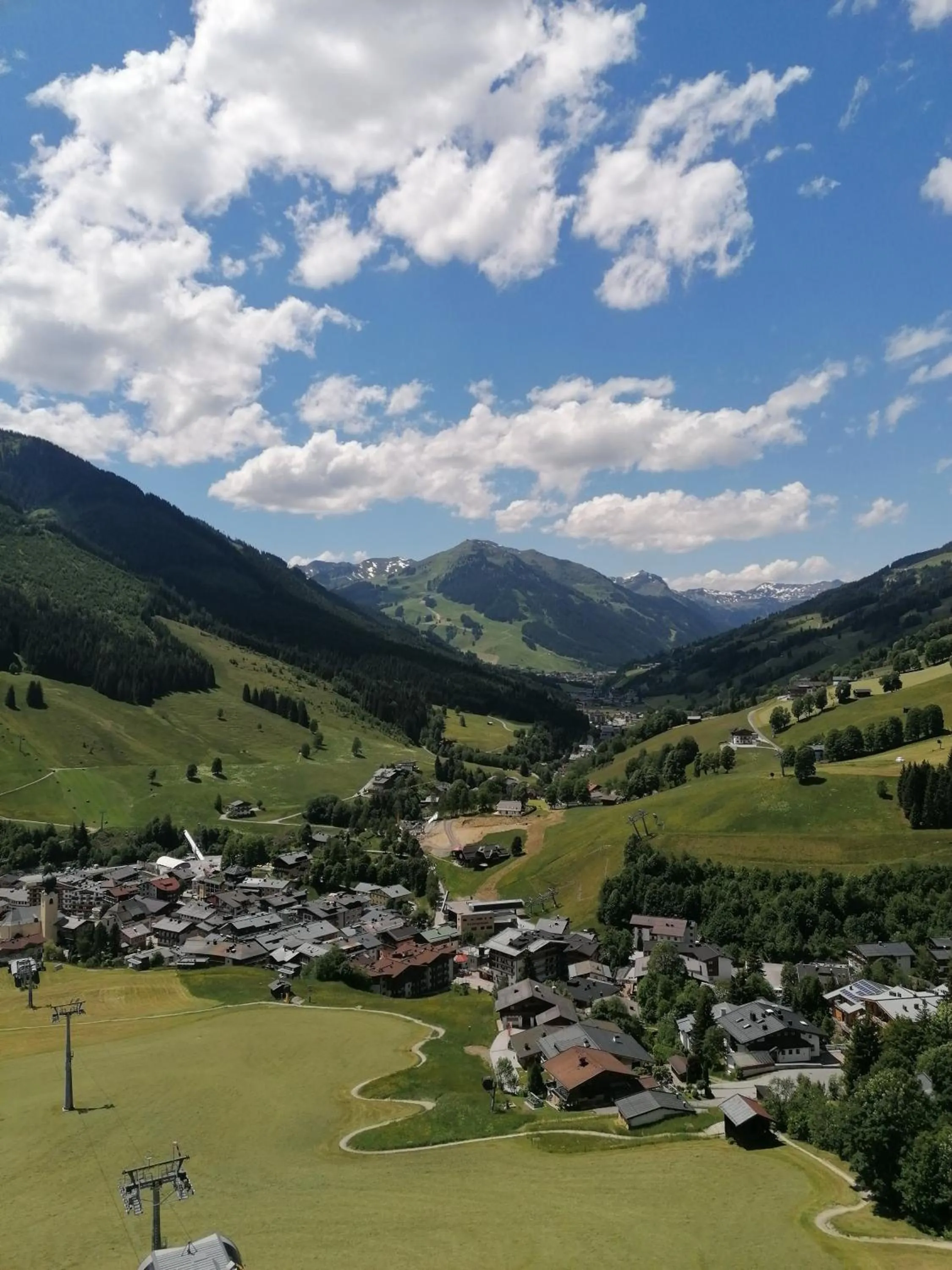 Natural landscape in Landhaus Saalbach - Ski in & out