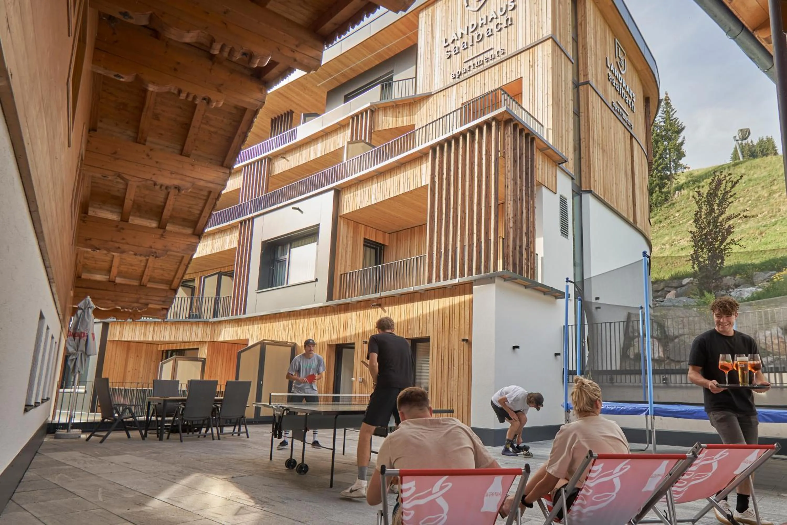 Property building in Landhaus Saalbach - Ski in & out
