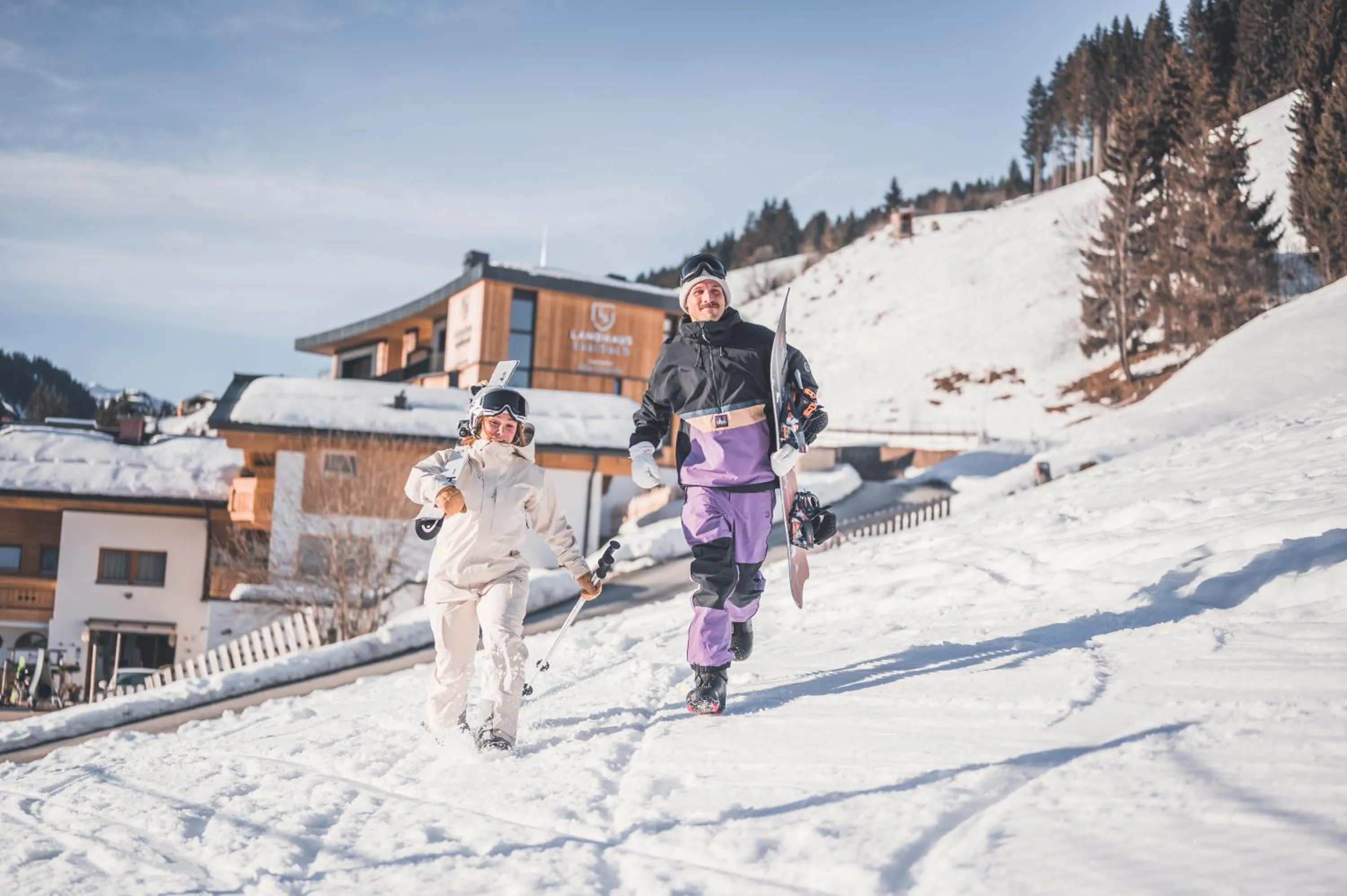 Staff in Landhaus Saalbach - Ski in & out