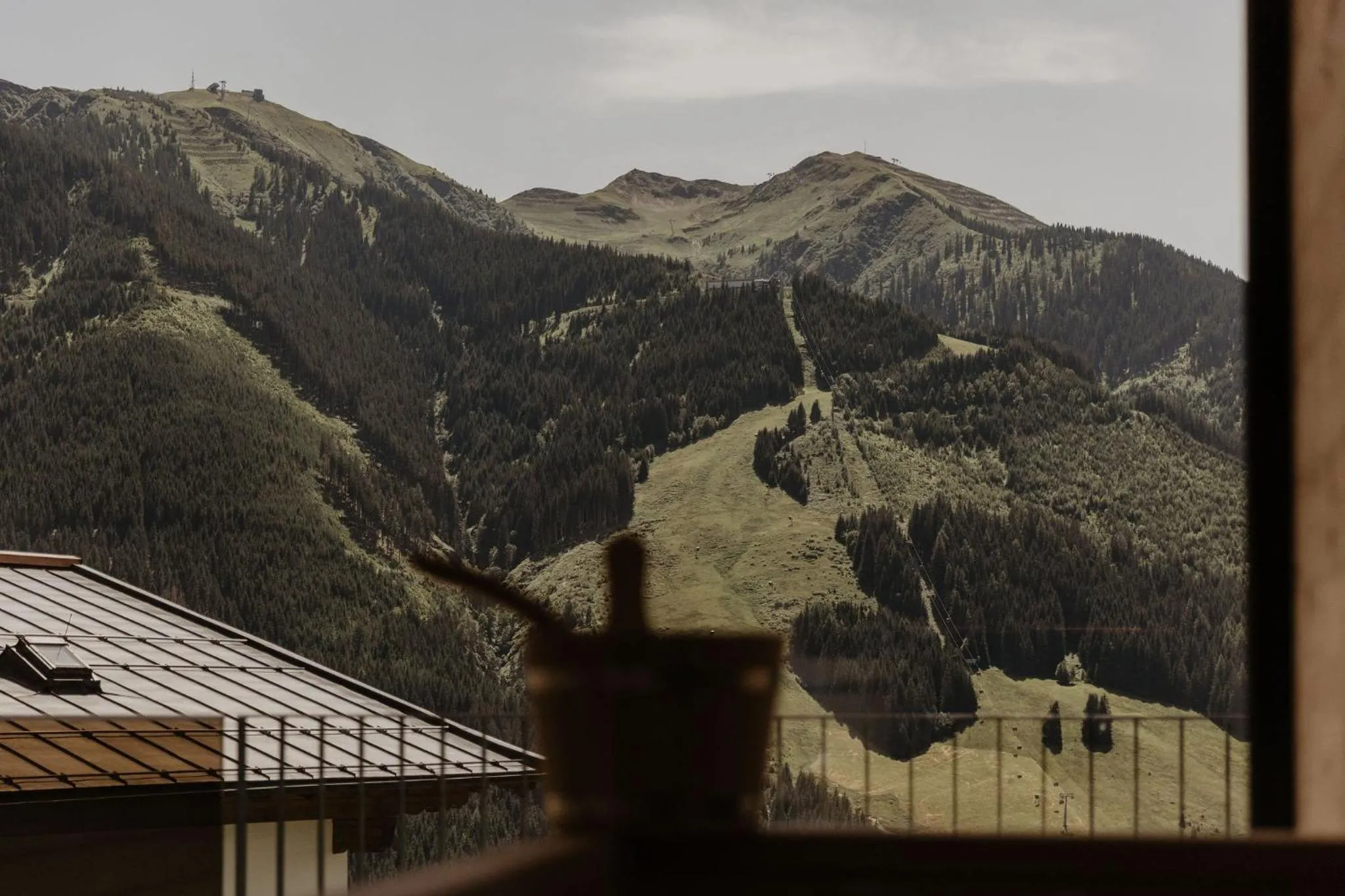 Natural landscape in Landhaus Saalbach - Ski in & out