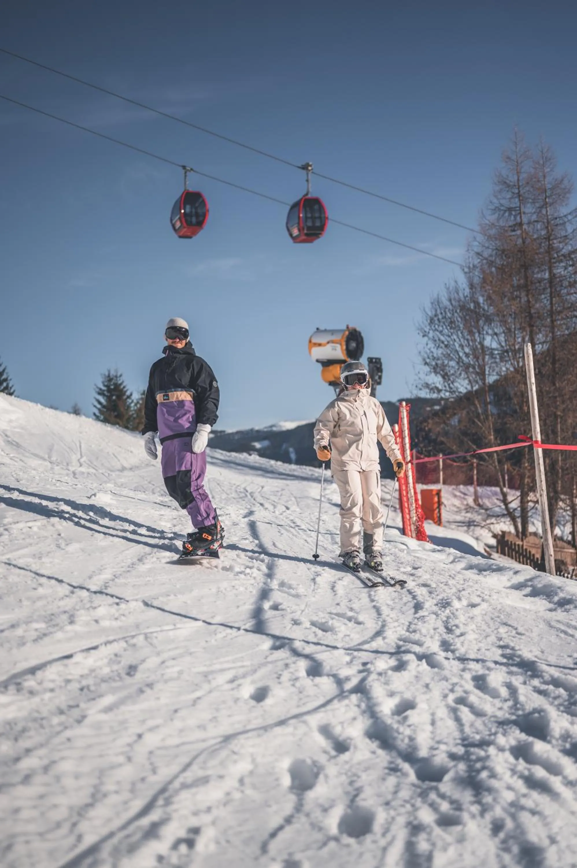 Winter in Landhaus Saalbach - Ski in & out