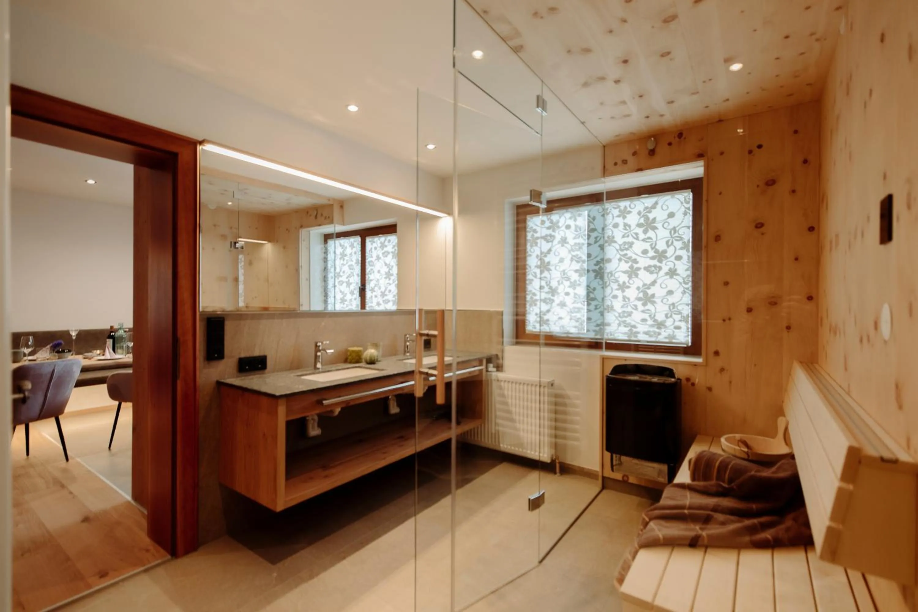 Sauna in Landhaus Saalbach - Ski in & out