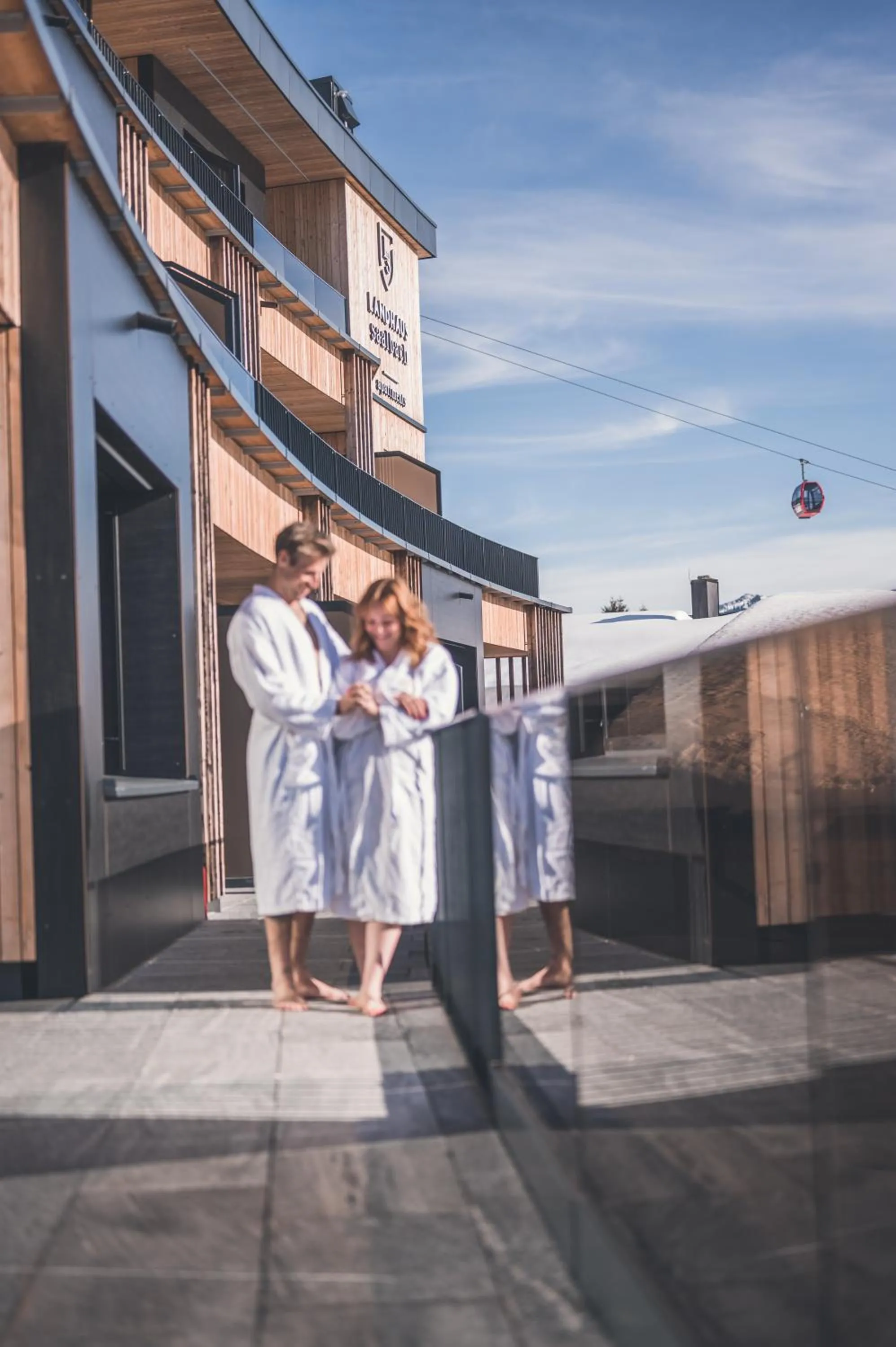 Property building in Landhaus Saalbach - Ski in & out