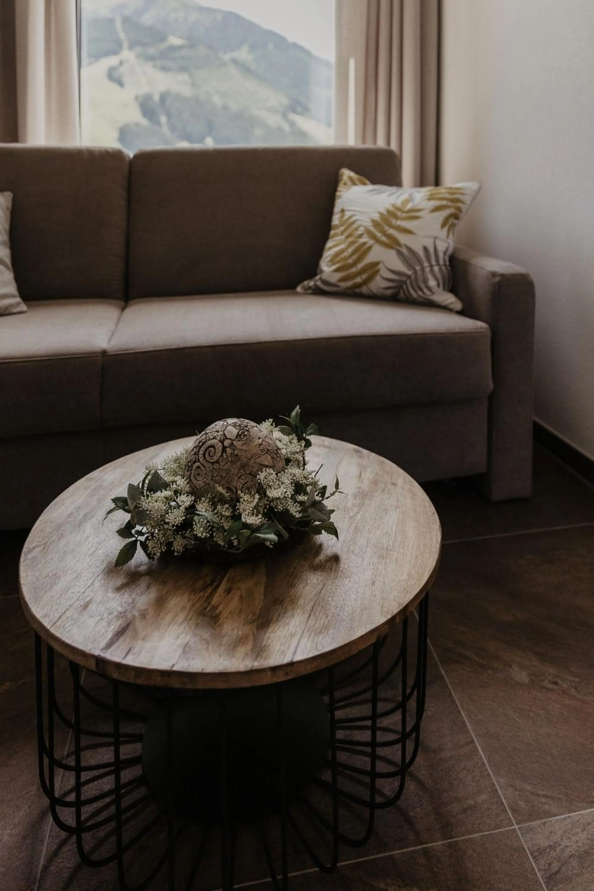 Living room in Landhaus Saalbach - Ski in & out