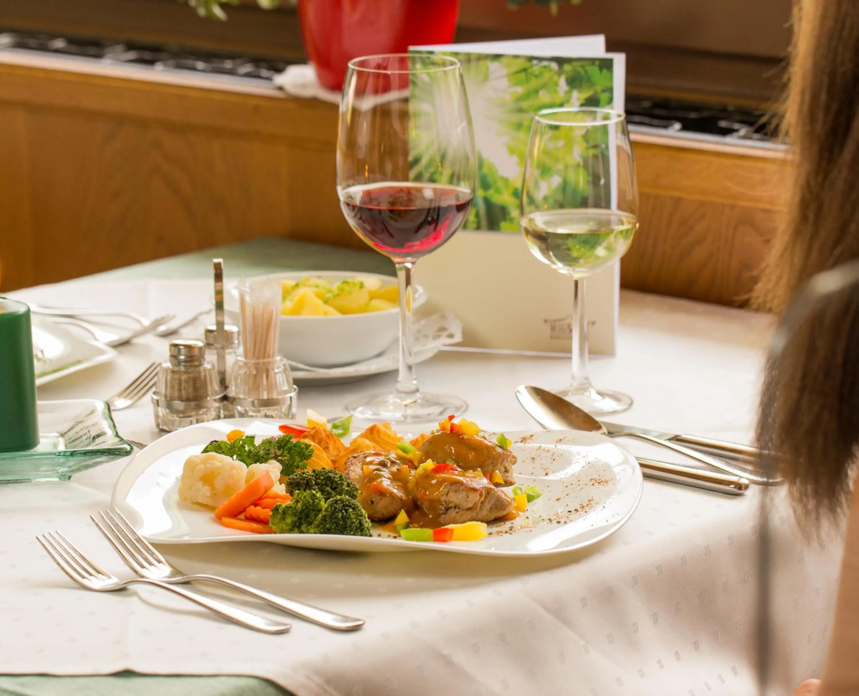 Food close-up in Hotel Gasthof Edelweiß