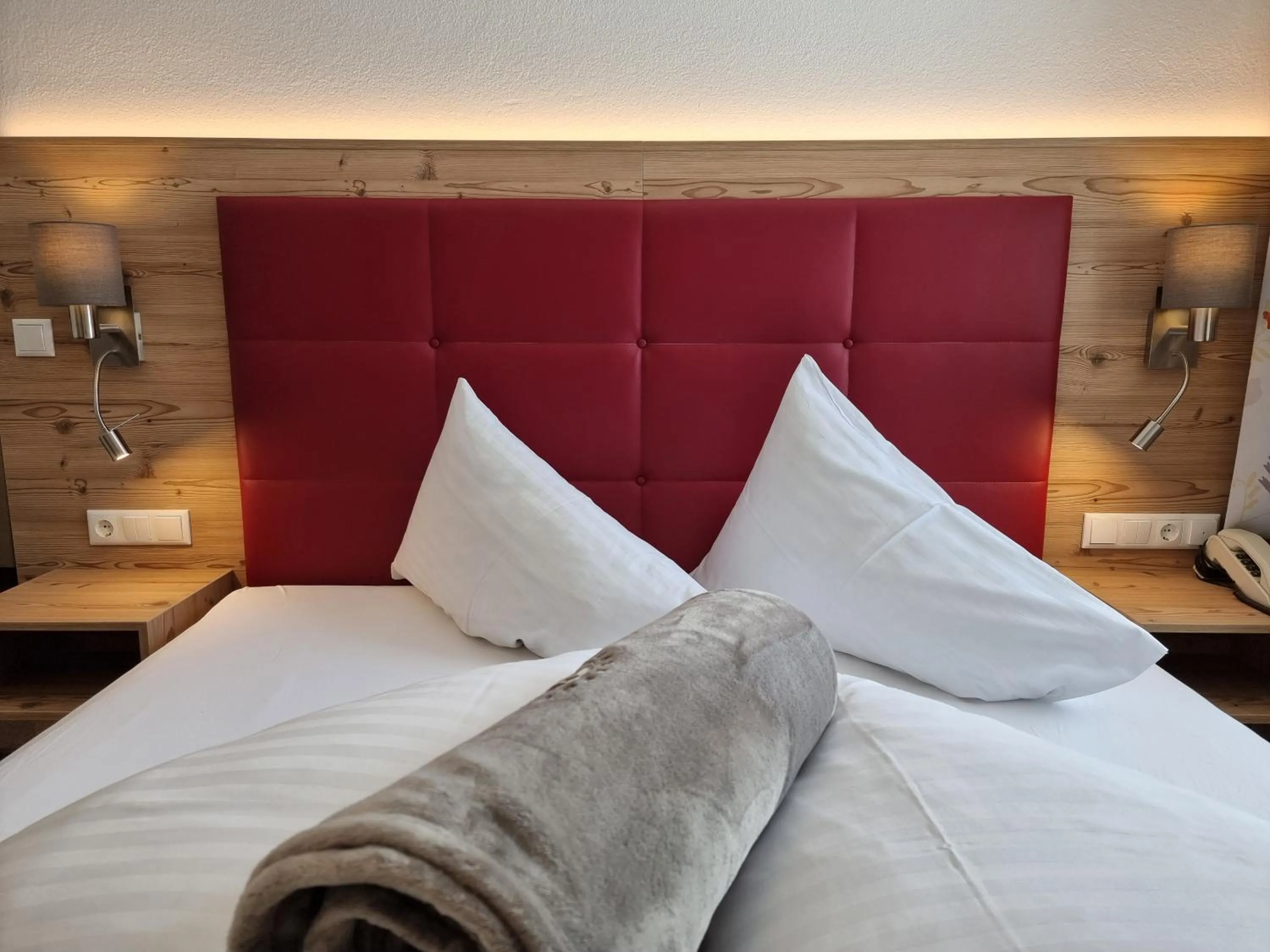 Bed in Hotel Gasthof Edelweiß