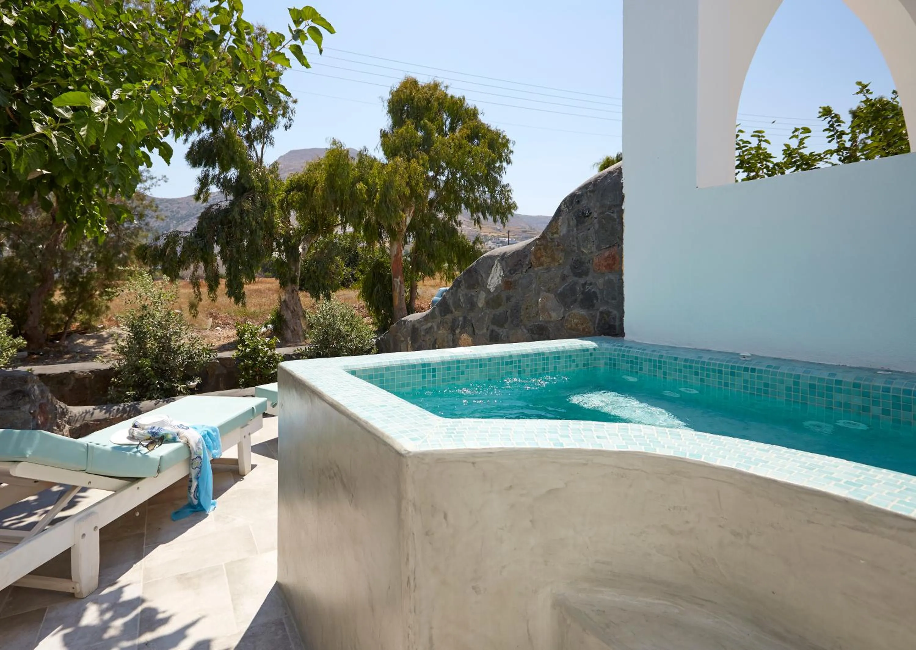 Balcony/Terrace in Amara Suites Santorini