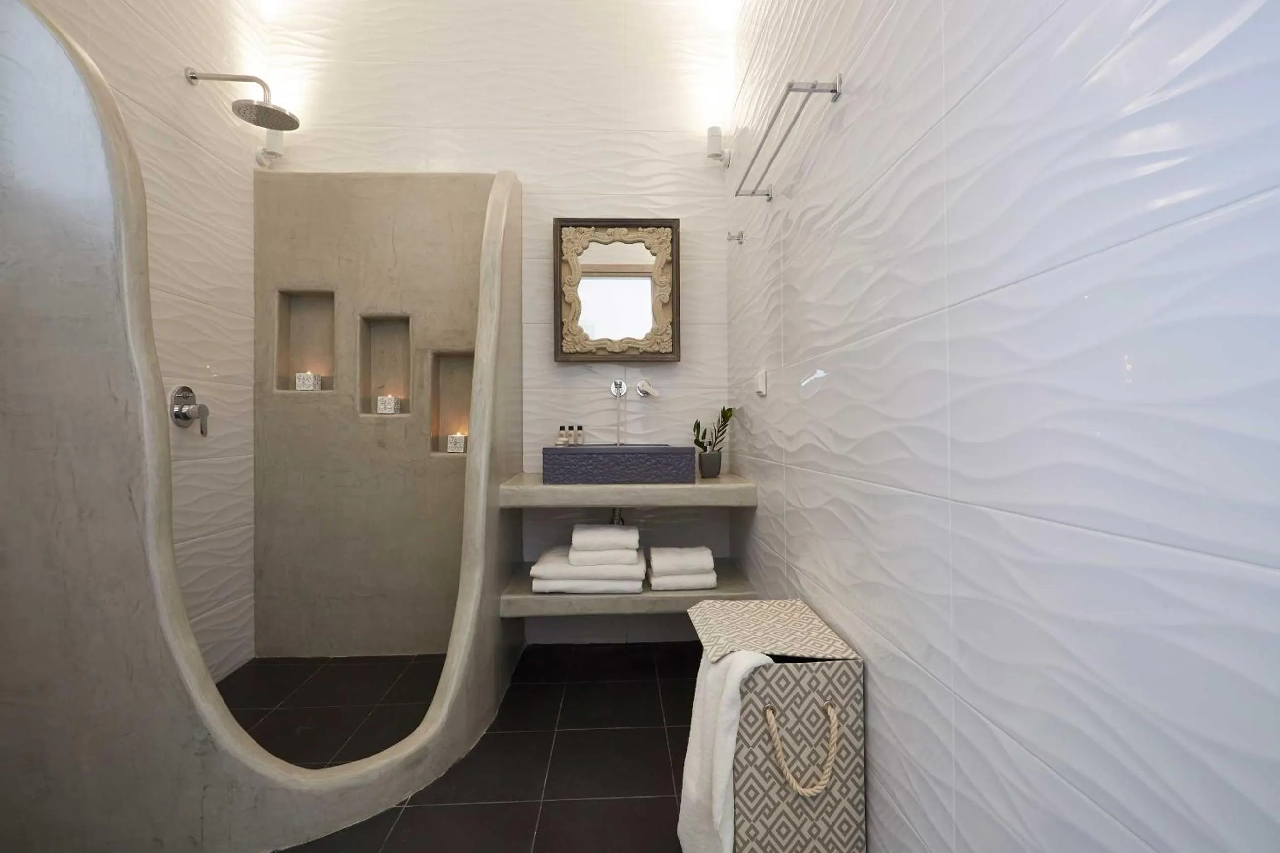 Bathroom in Amara Suites Santorini