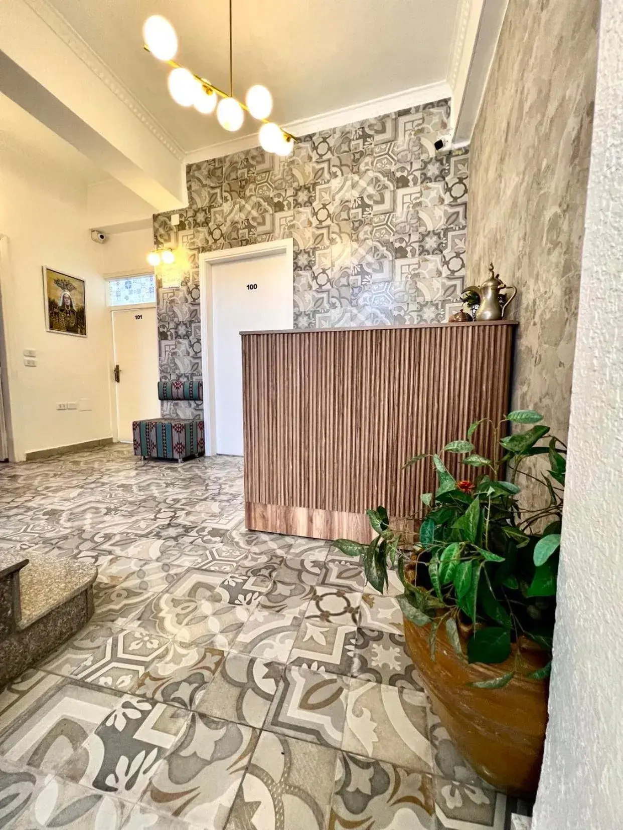 Lobby or reception in Jordan Tower Hotel Lobby or reception in Jordan Tower Hotel