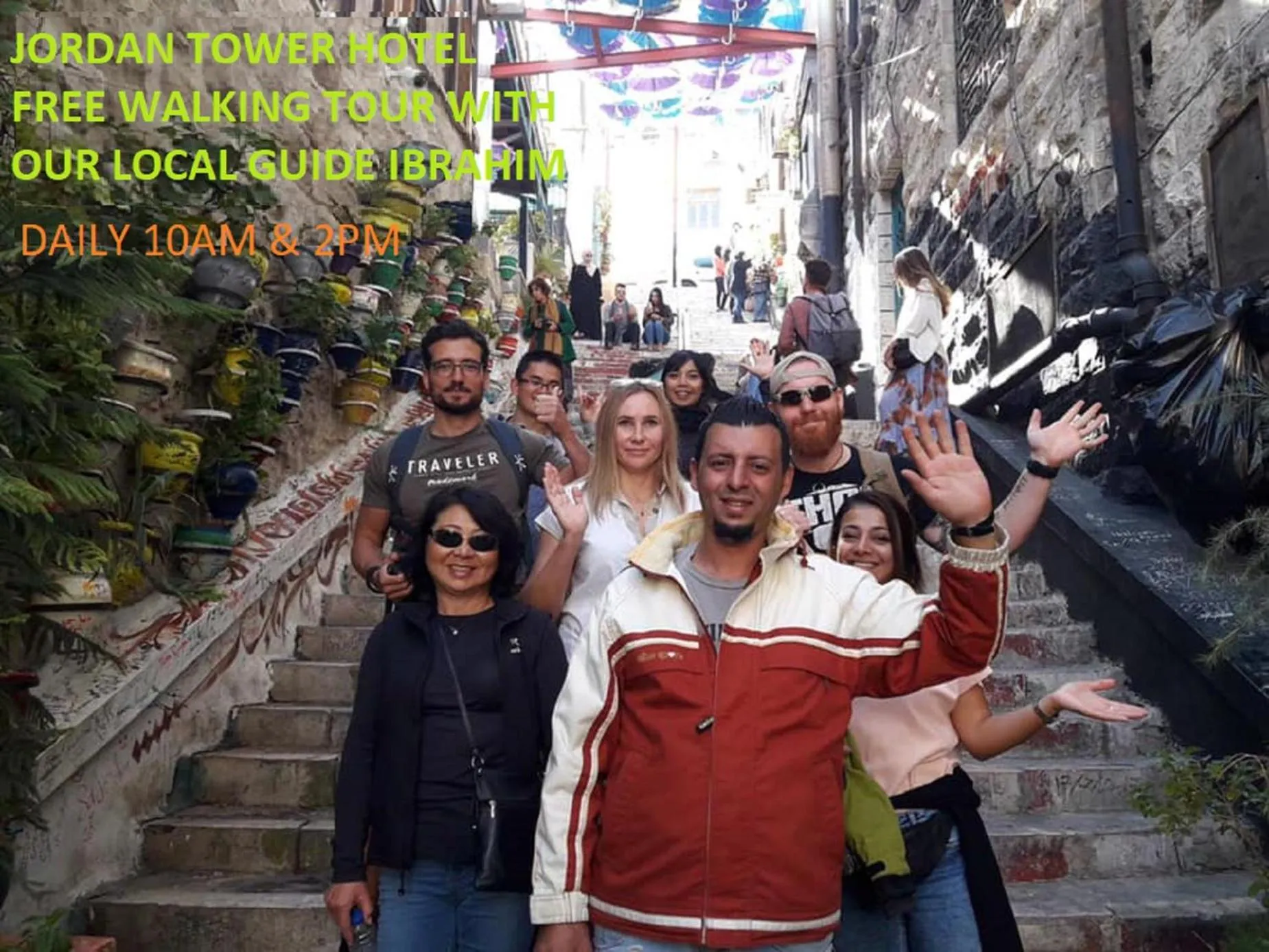 Day in Jordan Tower Hotel