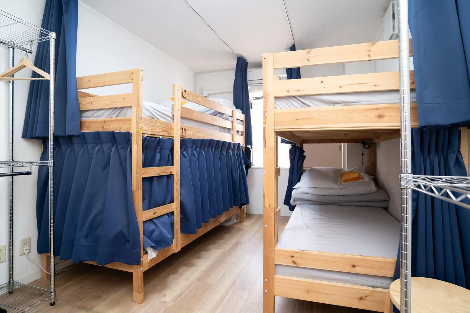 Bed in Tokyo Guest House Ouji Music Lounge